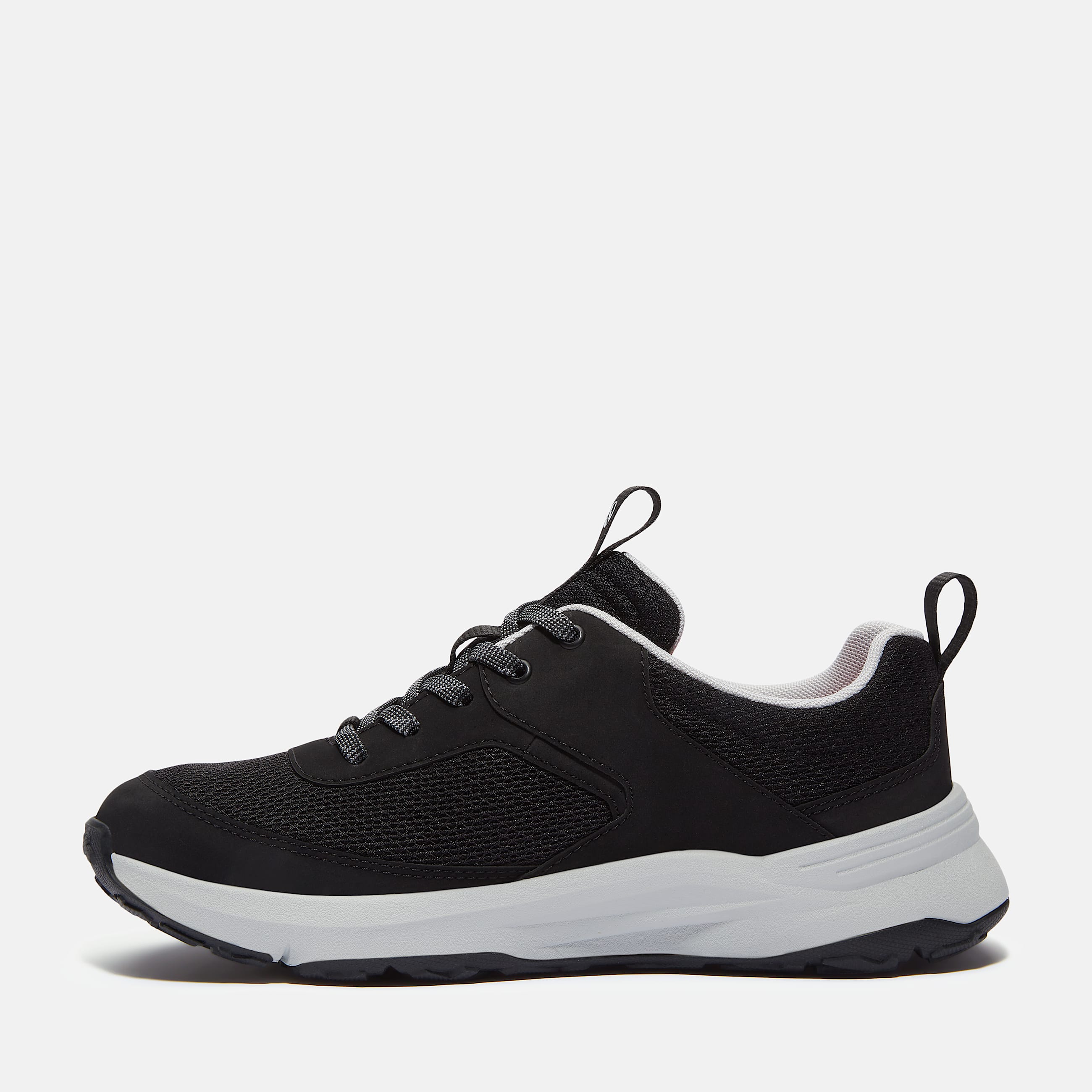 Sneakers Junior Motion Access Low con agujetas TBL Malla Negra ALT6