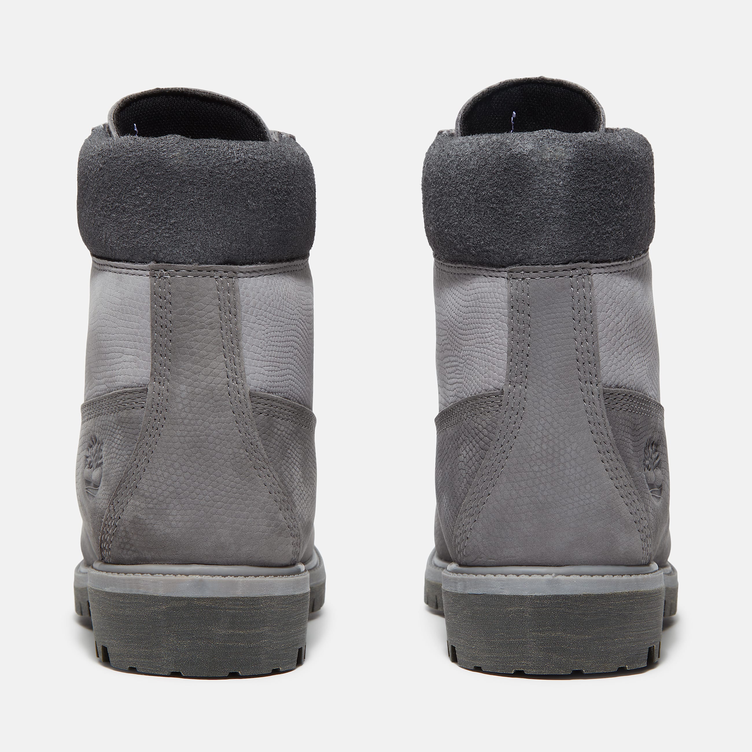 Mens Timberland Premium 6Inch Waterproof Boot TBL Medium Grey Nubuck ALT5