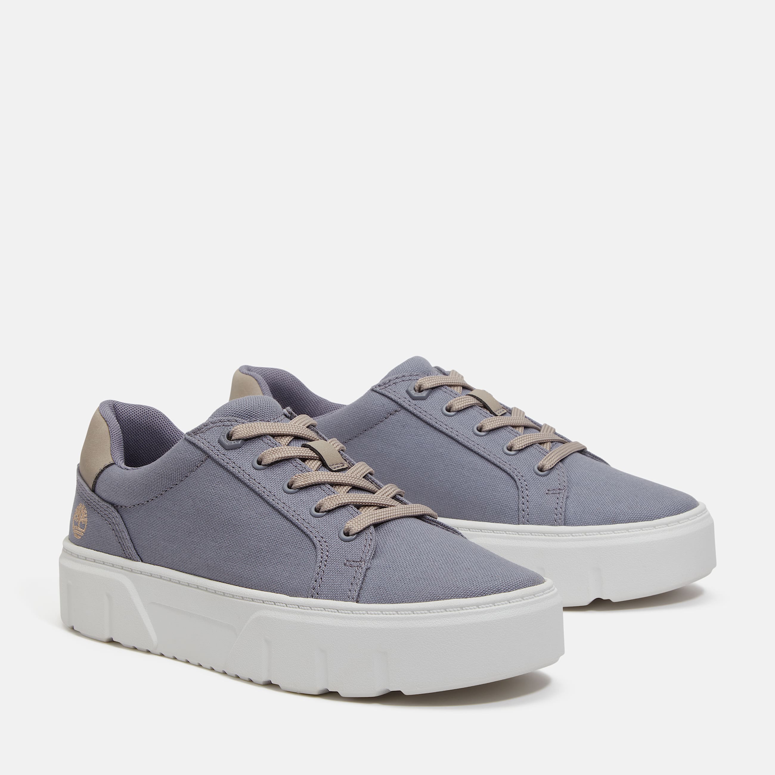 Womens Laurel Court Low LaceUp Sneaker TBL Purple Canvas ALT4