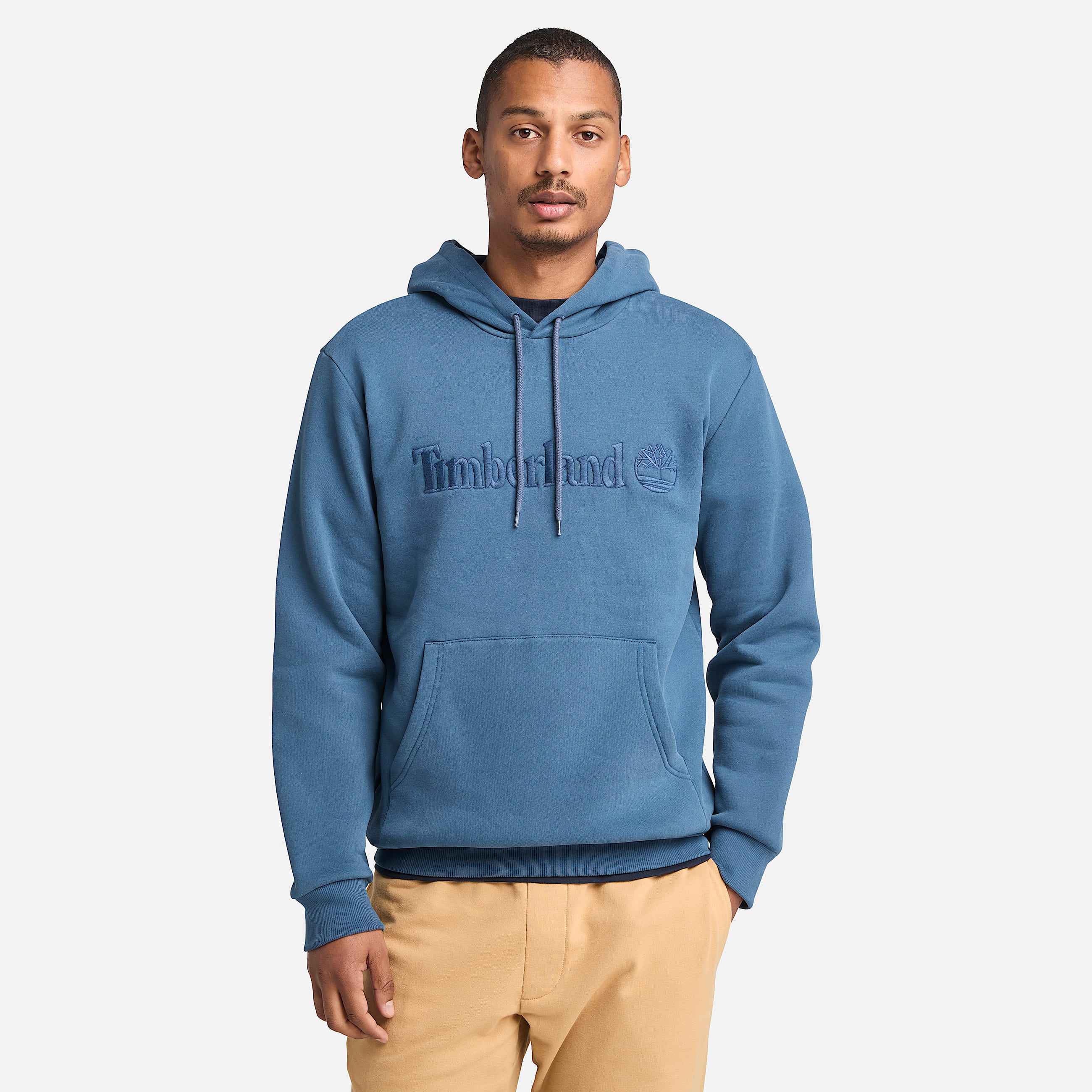 Mens Hampton Hoodie TBL Dark Denim HERO