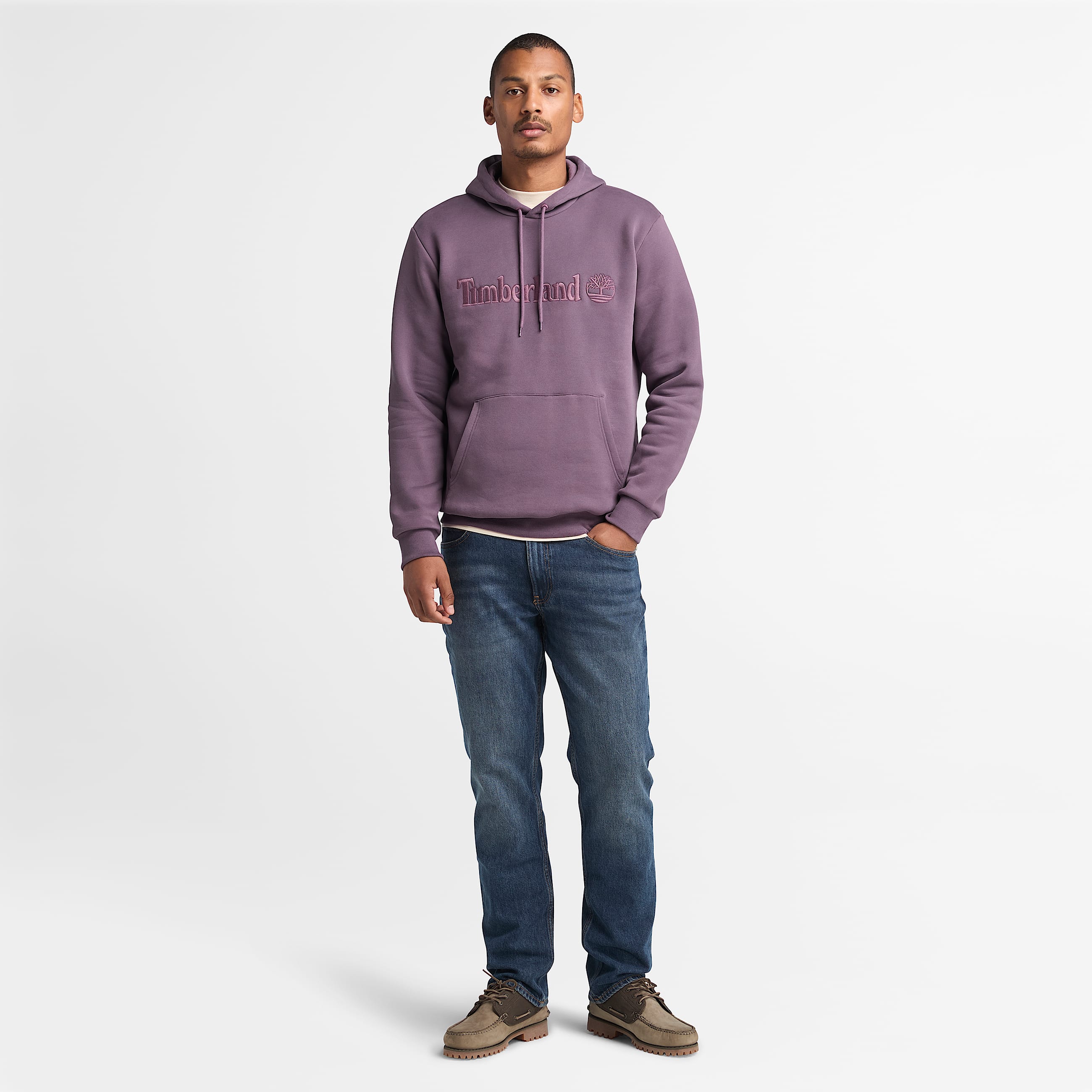 Mens Hampton Hoodie TBL Vintage Violet ALT1