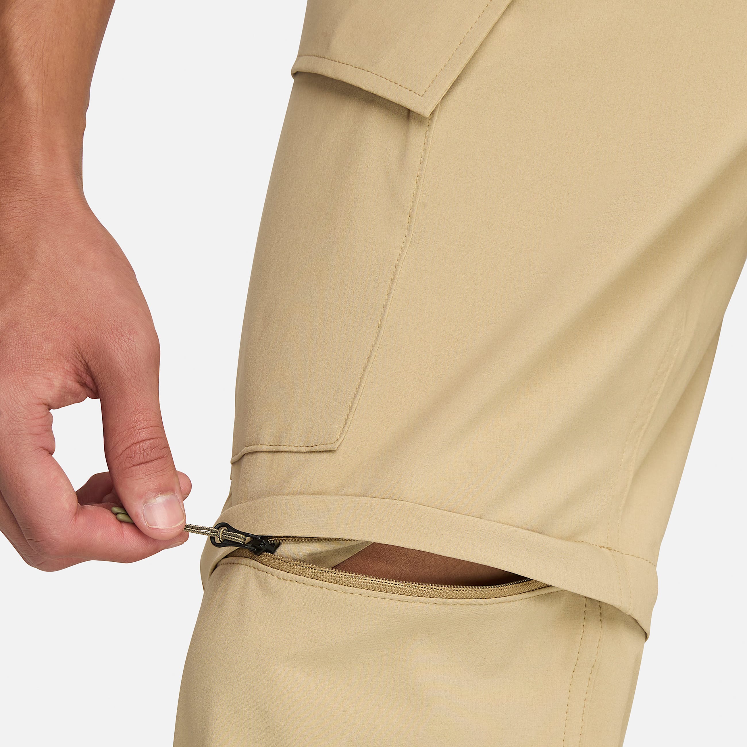 Mens QuickDry Convertible Pant TBL Lemon Pepper ALT2