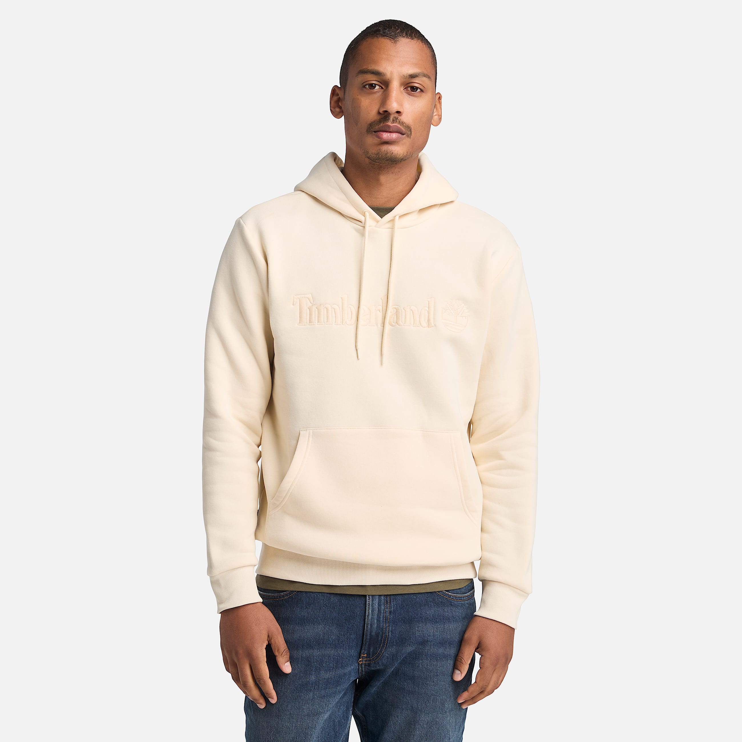 Hoodie  Hampton para hombre TBL Humo blanco HERO