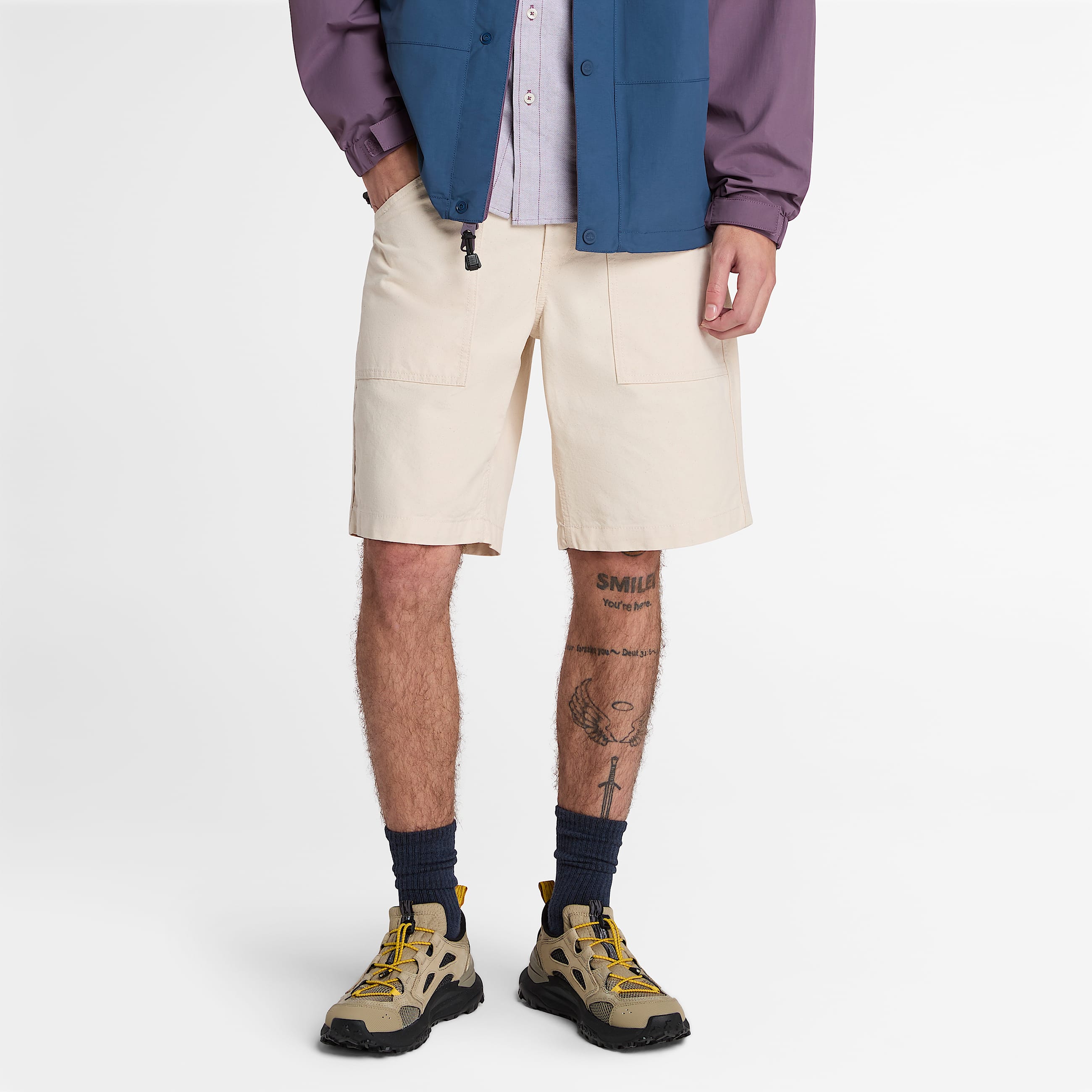 Mens Goffstown Fatigue Washed Canvas Short TBL Undyed HERO