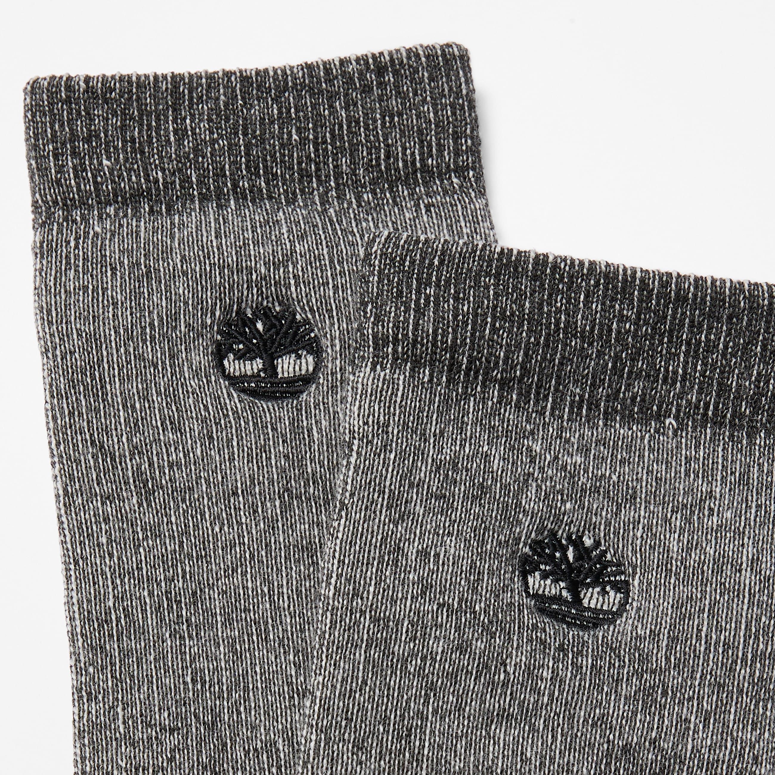 Duo de chaussettes dcontractes longueur bottillon  matelassage complet TBL Noir ALT1