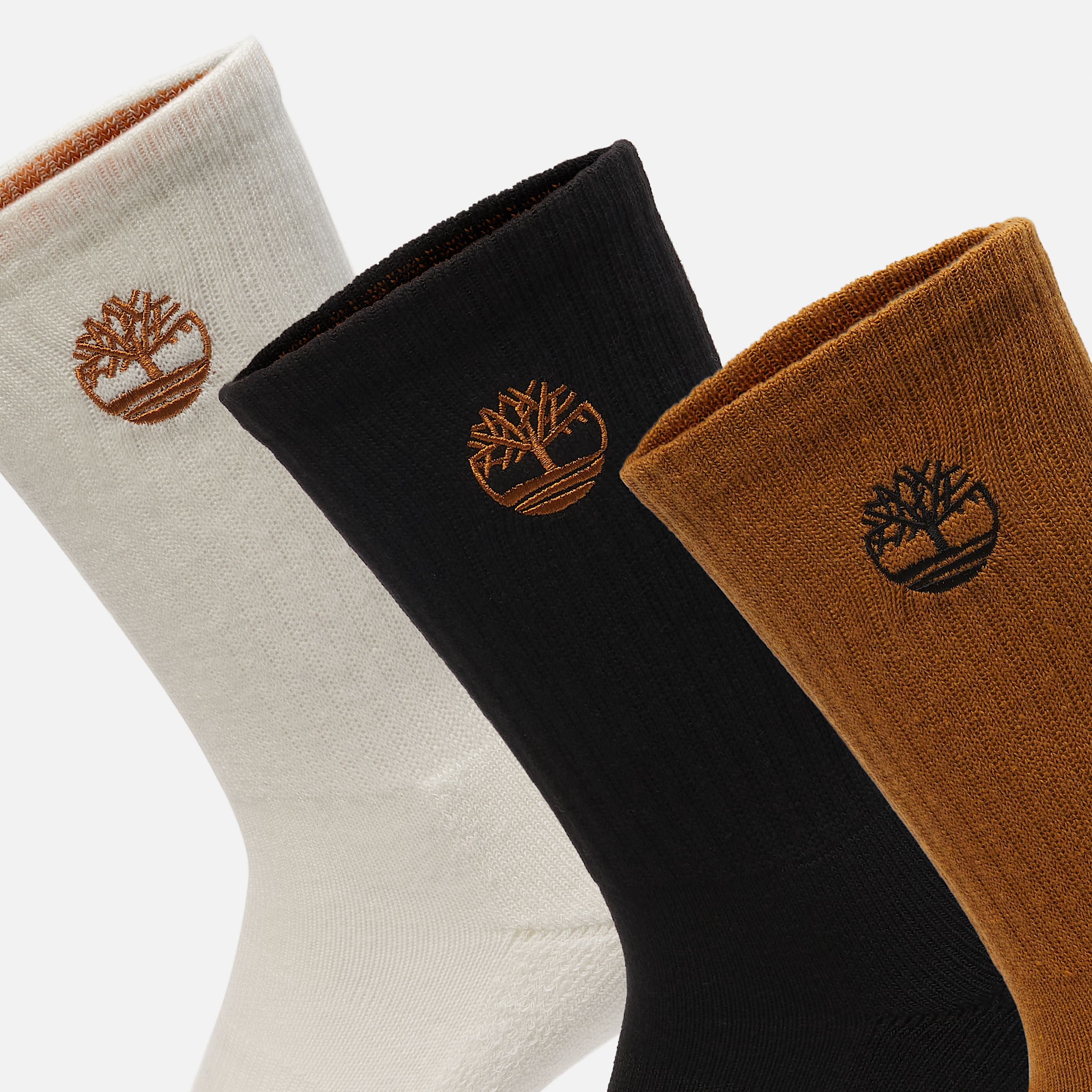 Newmarket 3Pack Half Cushion Crew Sock TBL Wheat ALT2