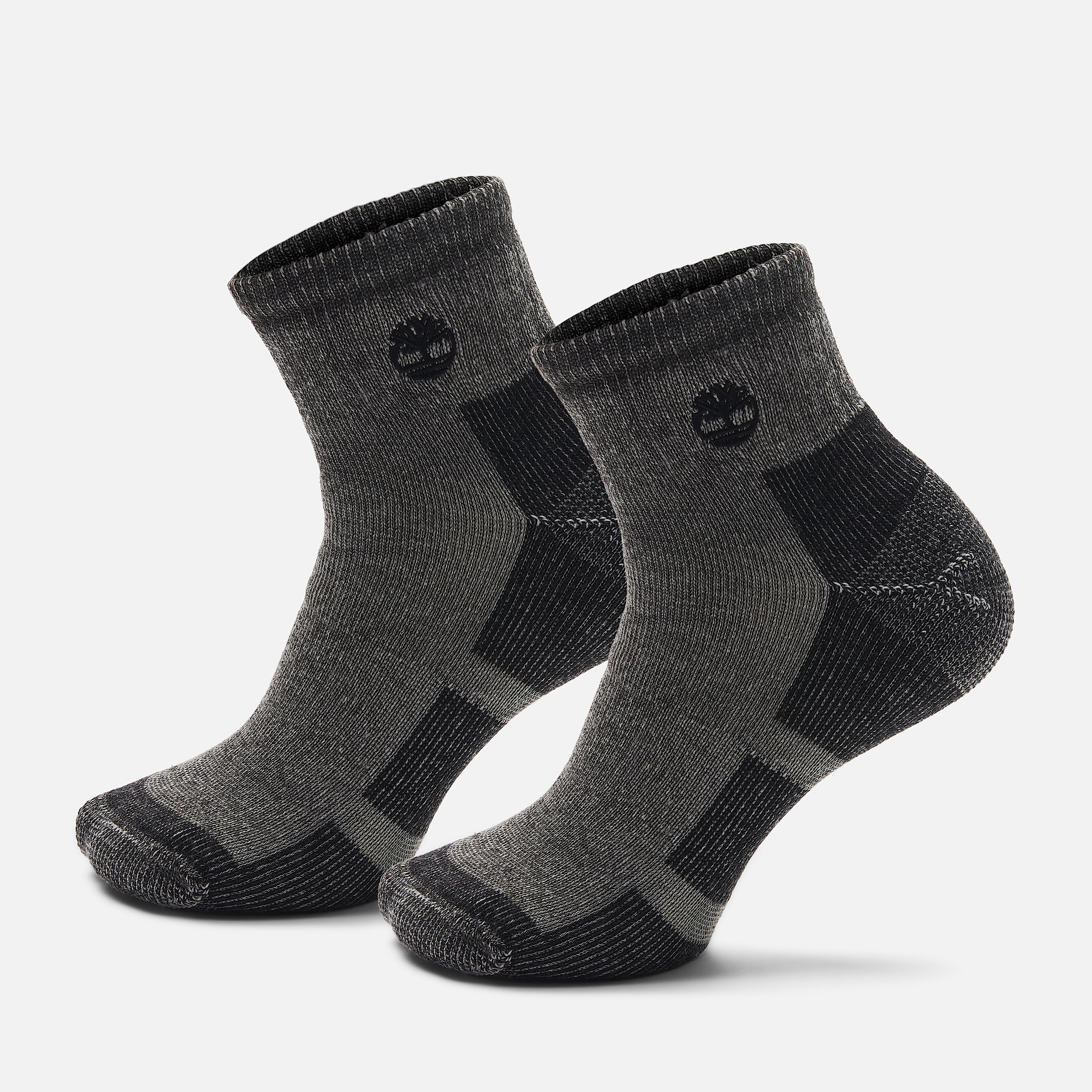 Kittery 2Pack Quarter Crew Sock TBL Black HERO