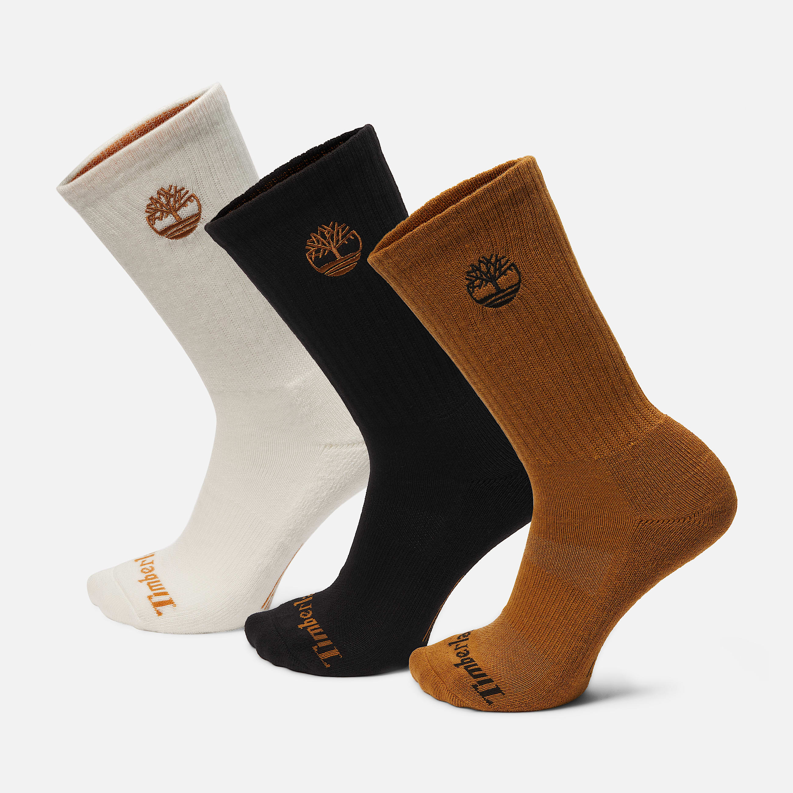 Newmarket 3Pack Half Cushion Crew Sock TBL Wheat HERO