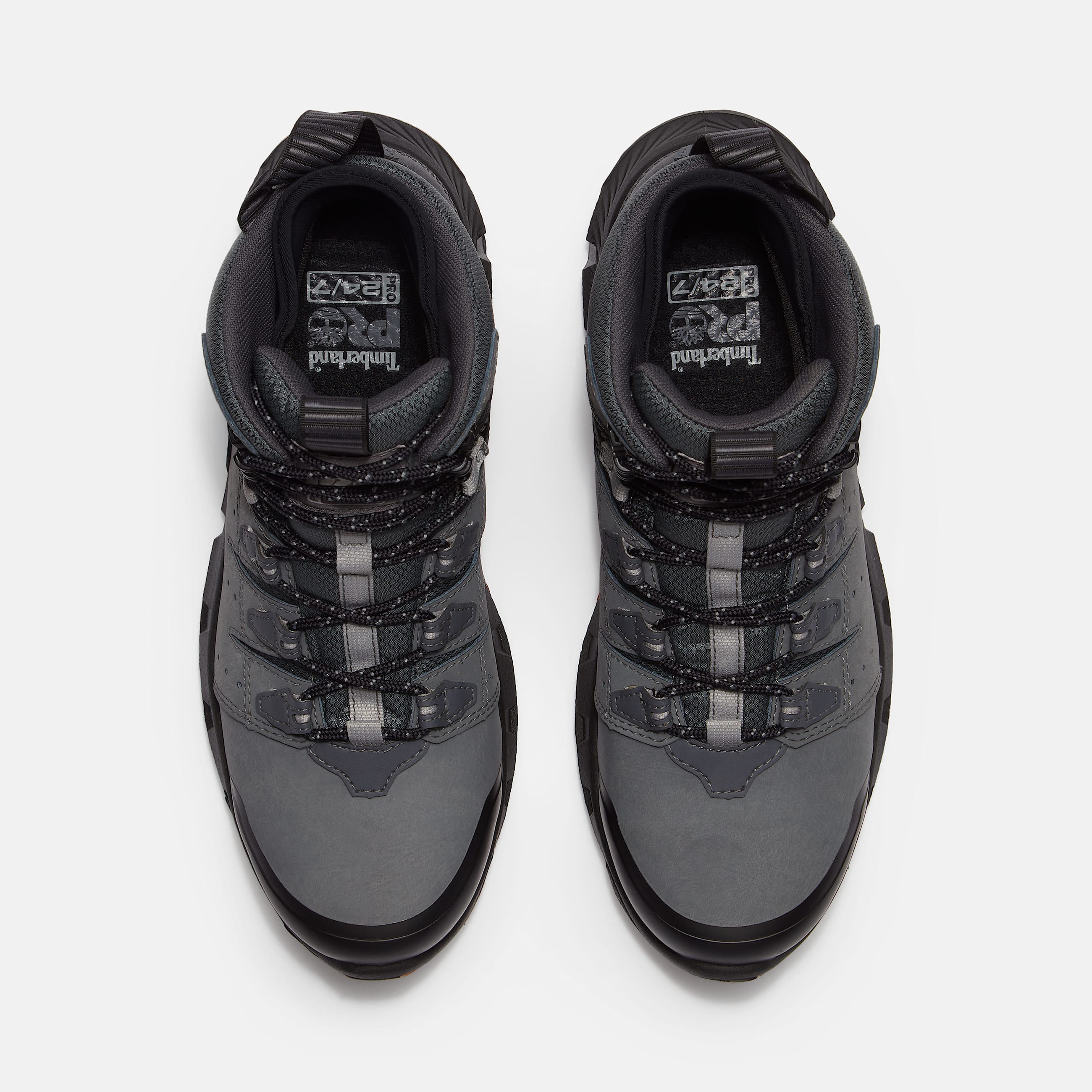 Mens Tempe 6 Alloy Toe Waterproof Work Boot TBL Medium Grey Leather ALT2