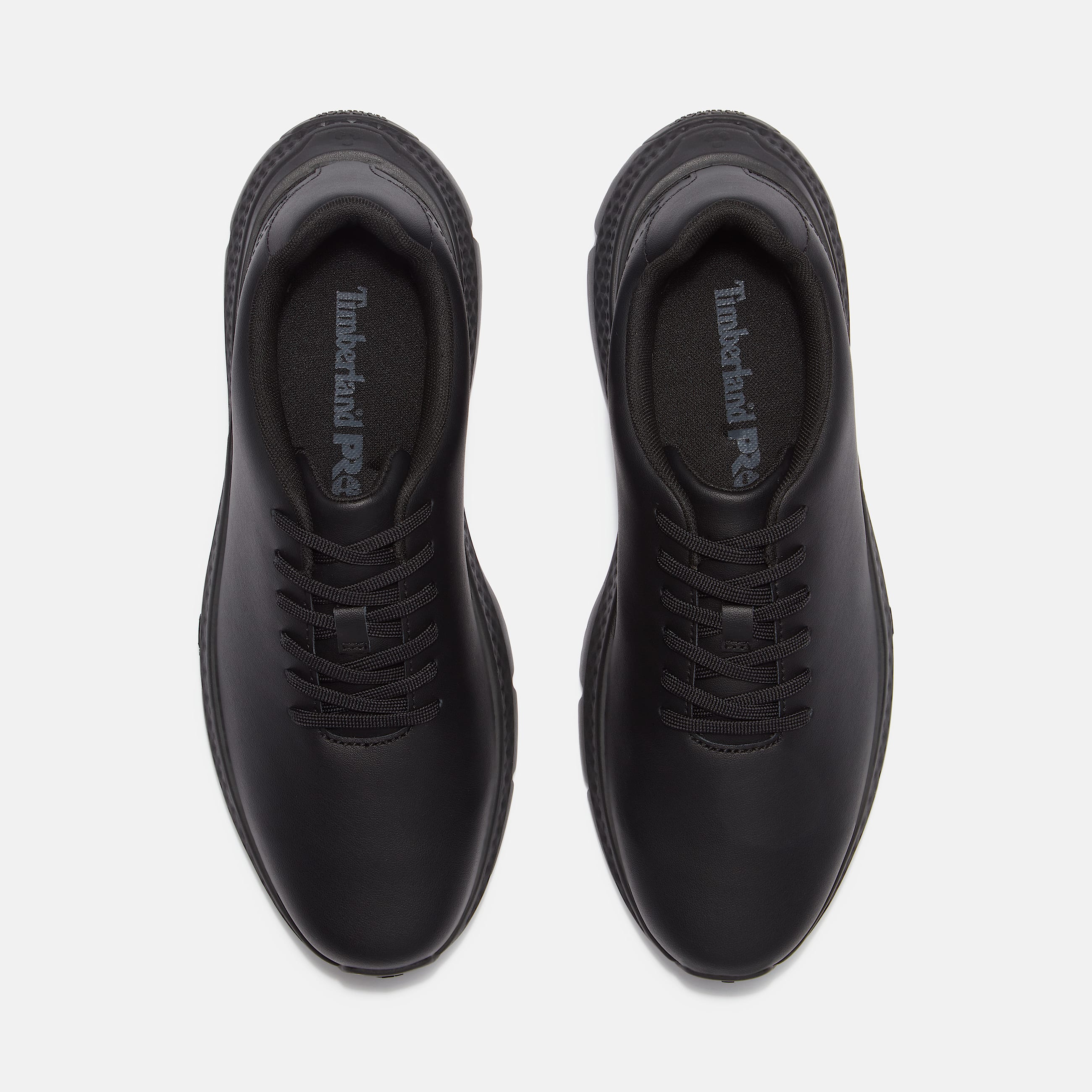 Mens Power Shift SlipResistant Hospitality Work Sneaker TBL Black Leather ALT2