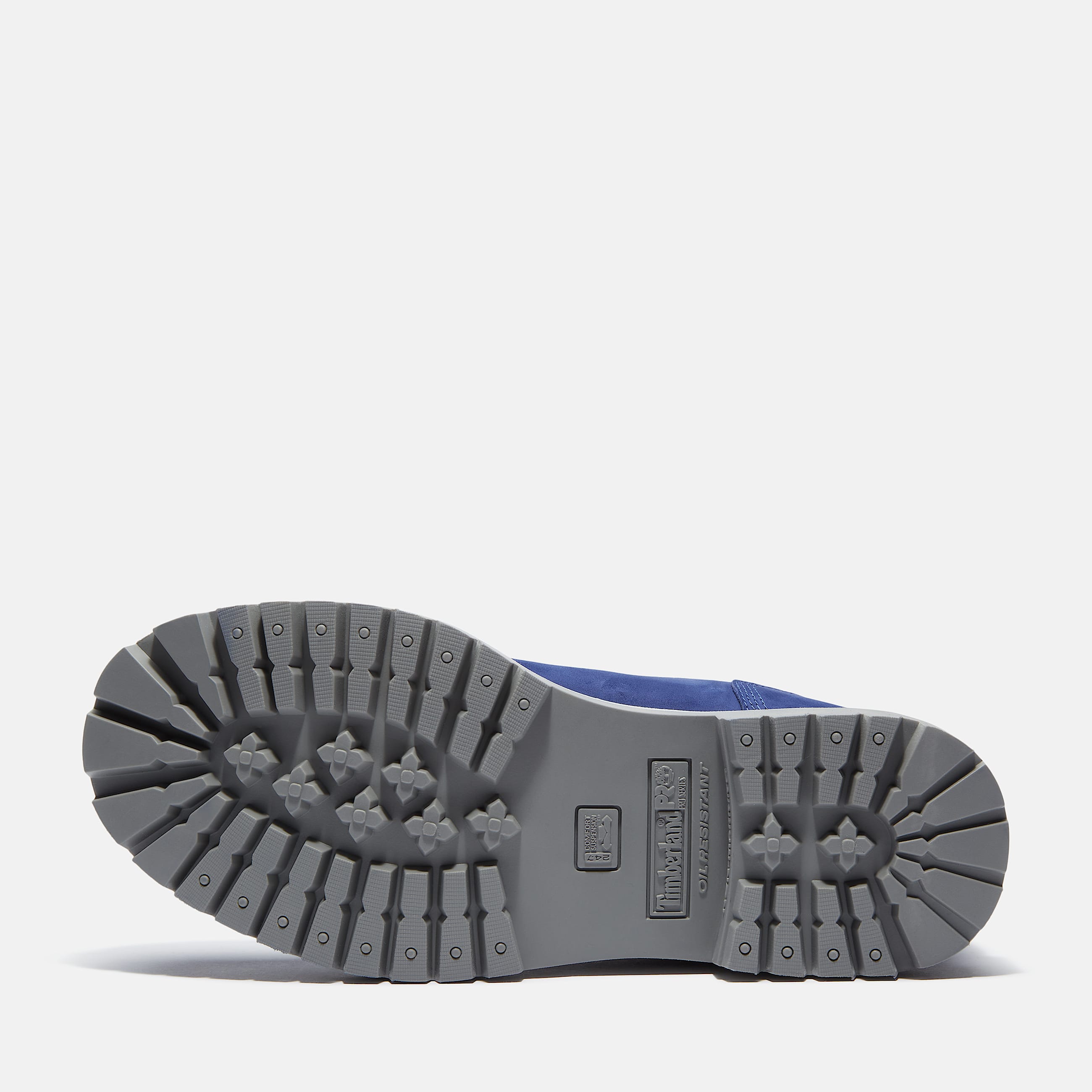 Mens Timberland PRO and Pabst Blue Ribbon Direct Attach 6 Soft Toe Waterproof Work Boot TBL Blue Nubuck ALT3