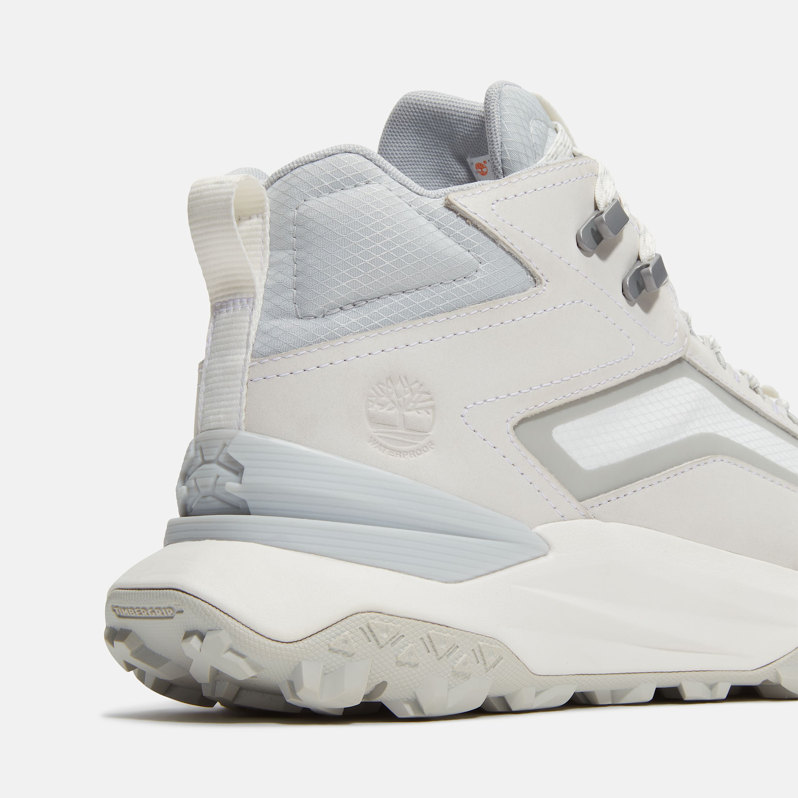 Mens Motion Access Mid LaceUp Waterproof Sneaker TBL White Ripstop ALT7