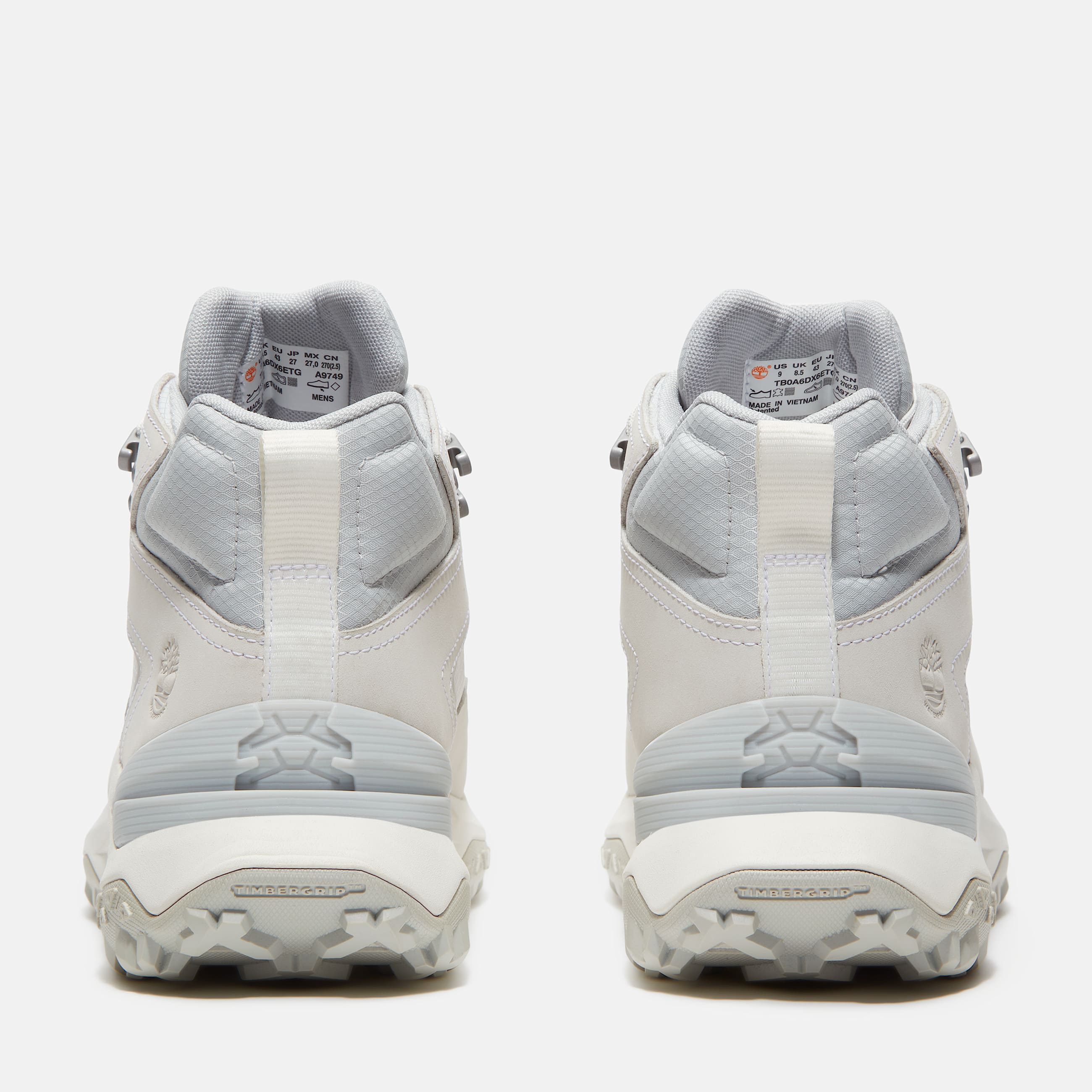 Mens Motion Access Mid LaceUp Waterproof Sneaker TBL White Ripstop ALT5