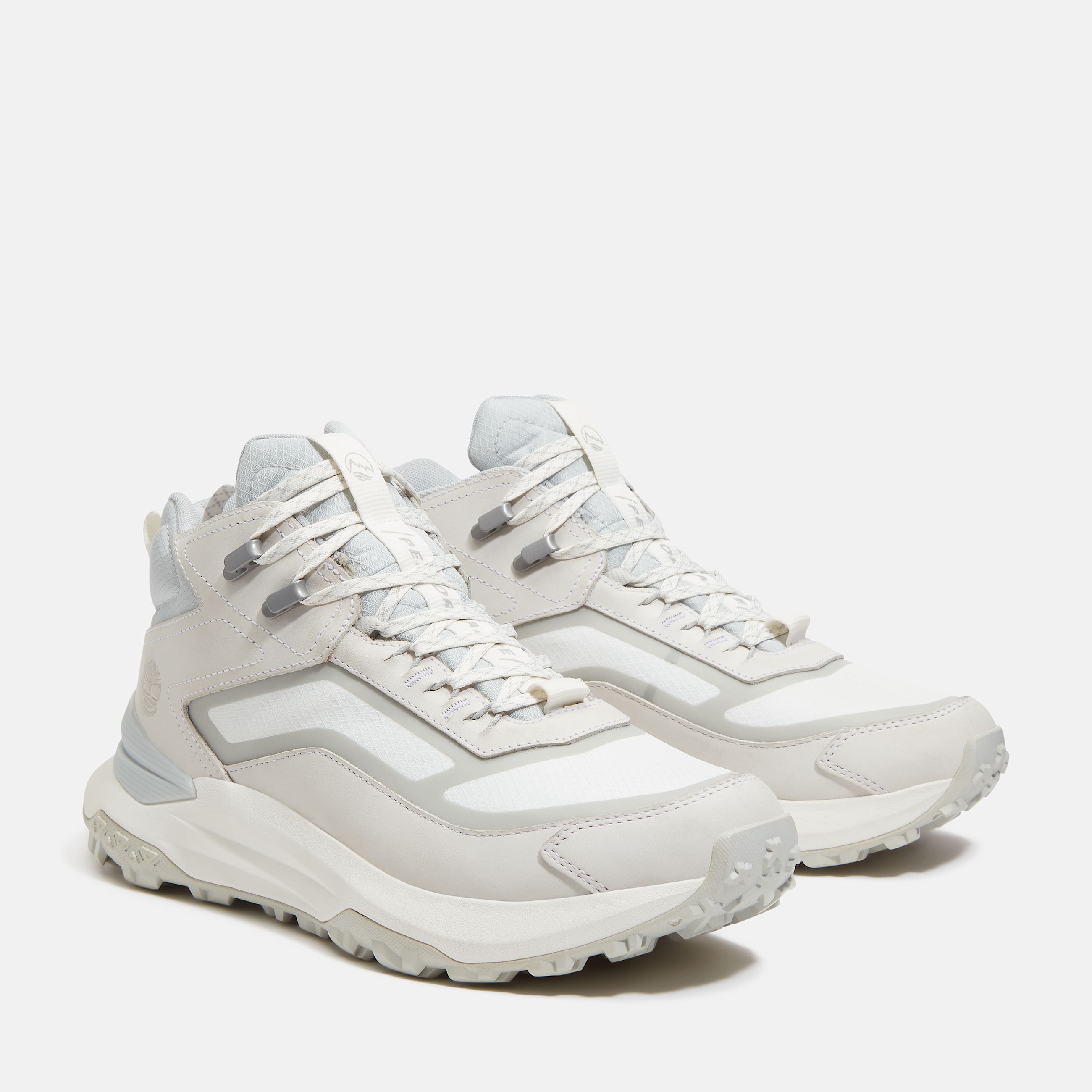 Mens Motion Access Mid LaceUp Waterproof Sneaker TBL White Ripstop ALT4