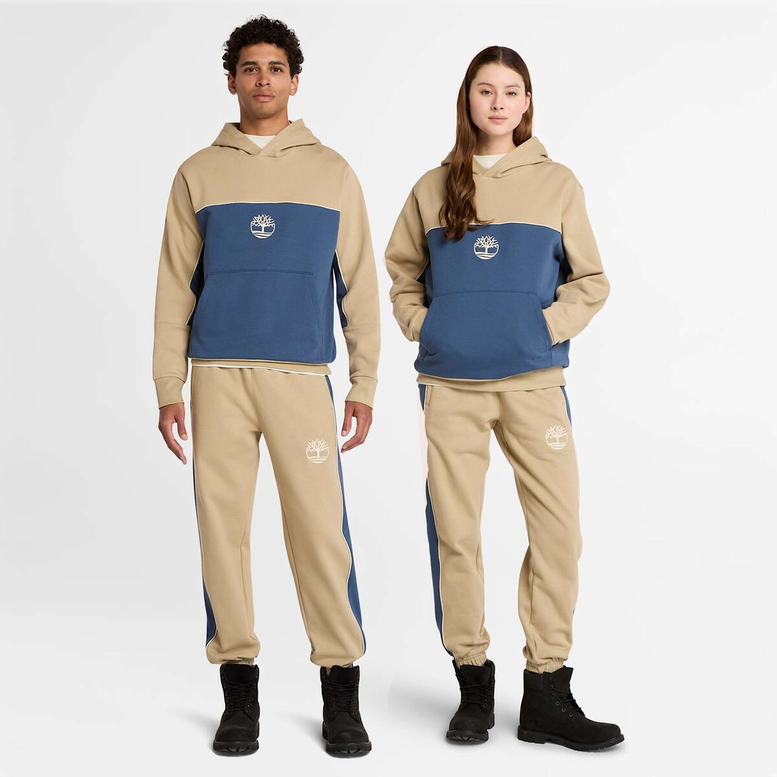 CutandSew Hoodie TBL Lemon PepperDark Denim HERO