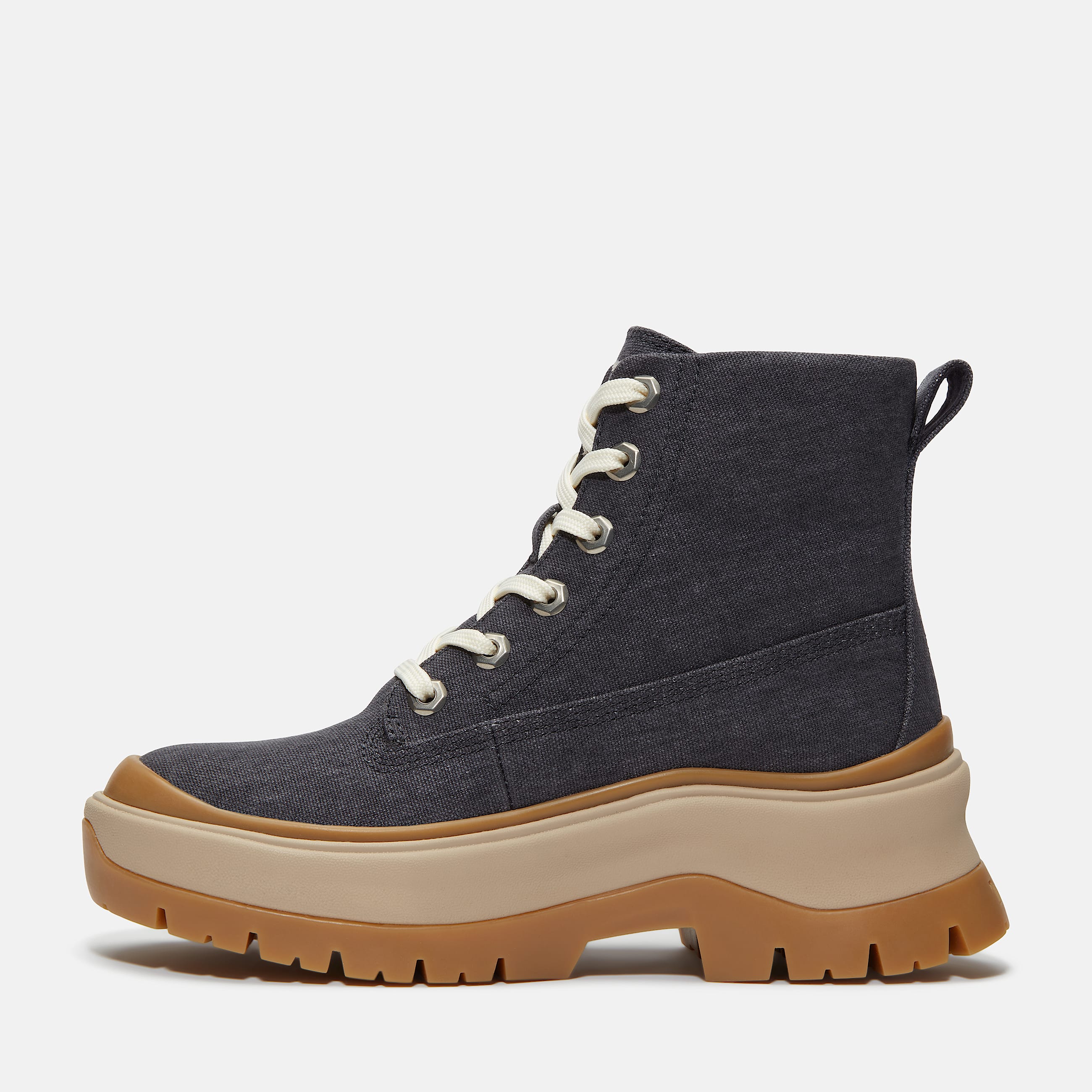 Womens Roxie Lane Mid LaceUp Boot TBL Dark Grey Canvas ALT6