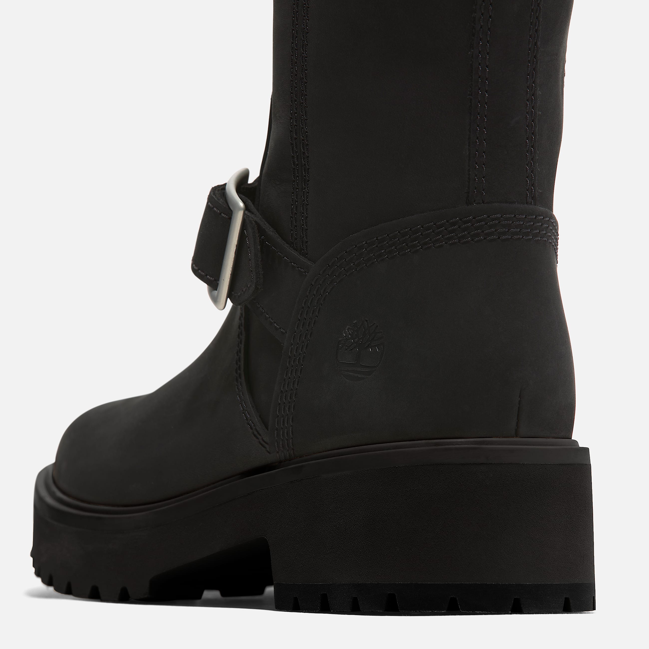 Womens Carnaby Cool Tall Zip Boot TBL Black Nubuck ALT7