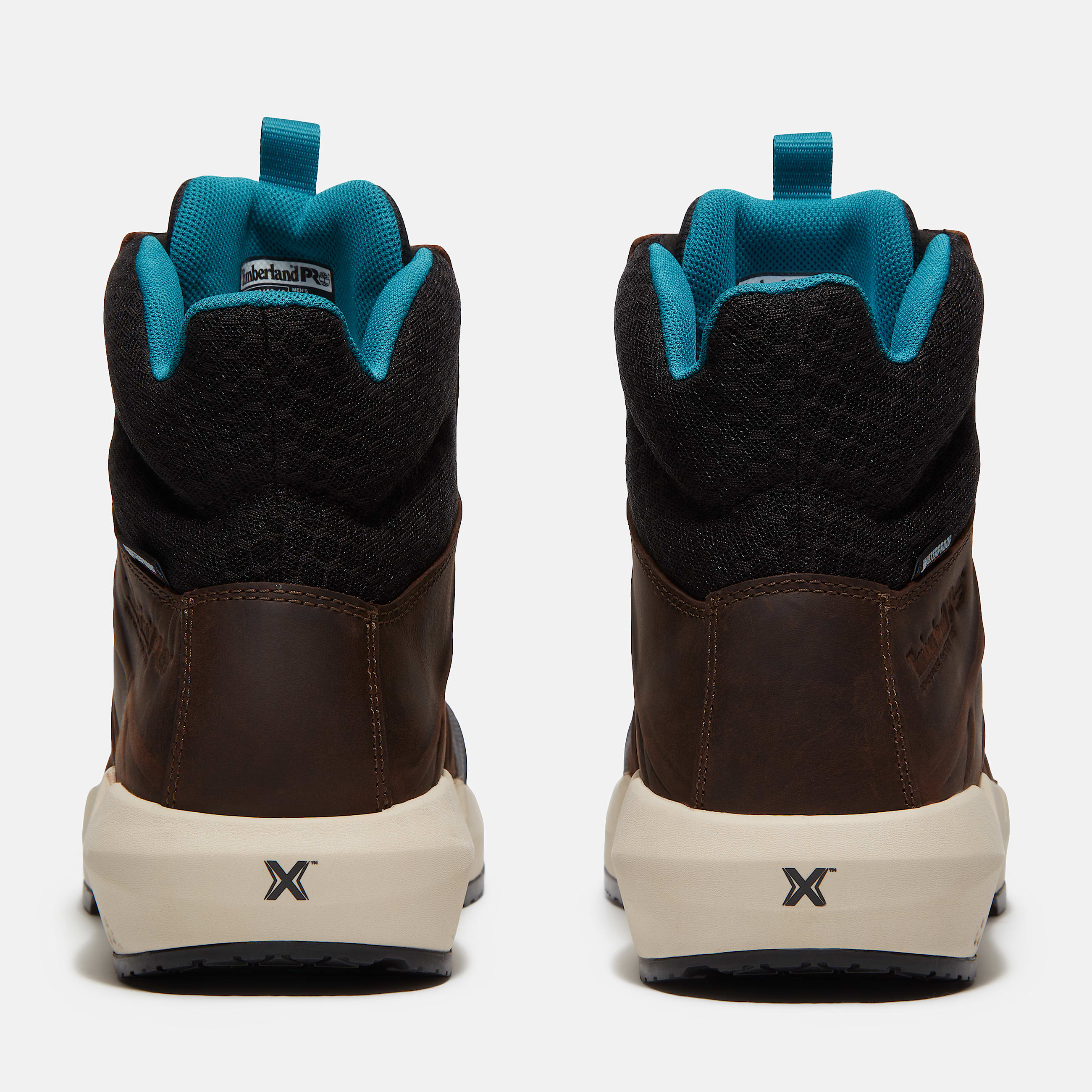 Mens Morphix 6 Waterproof Composite Toe Work Boot TBL Brown FullGrainBlack ALT5