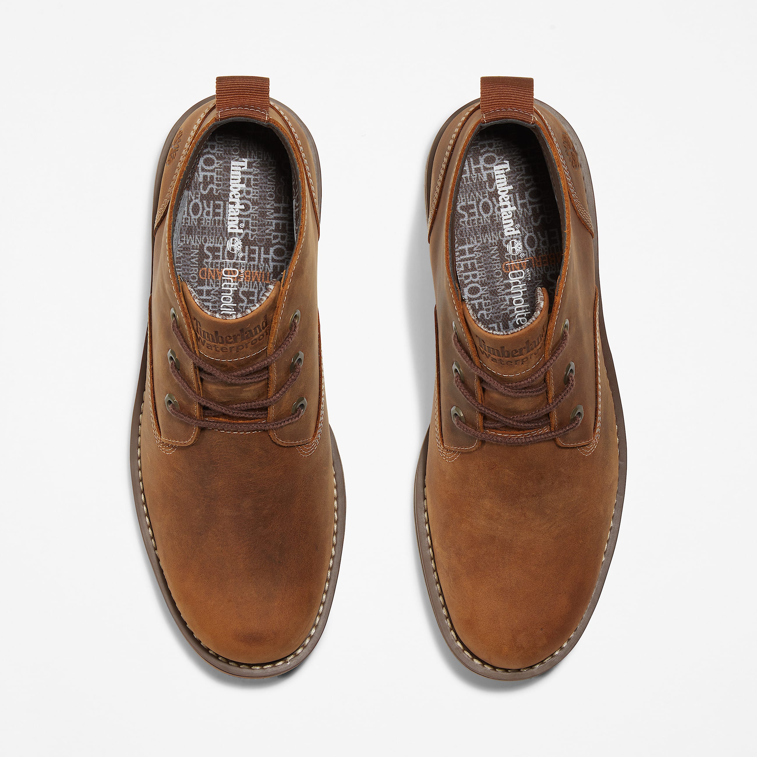 Mens Larchmont Waterproof Chukka Boot TBL Brown ALT2