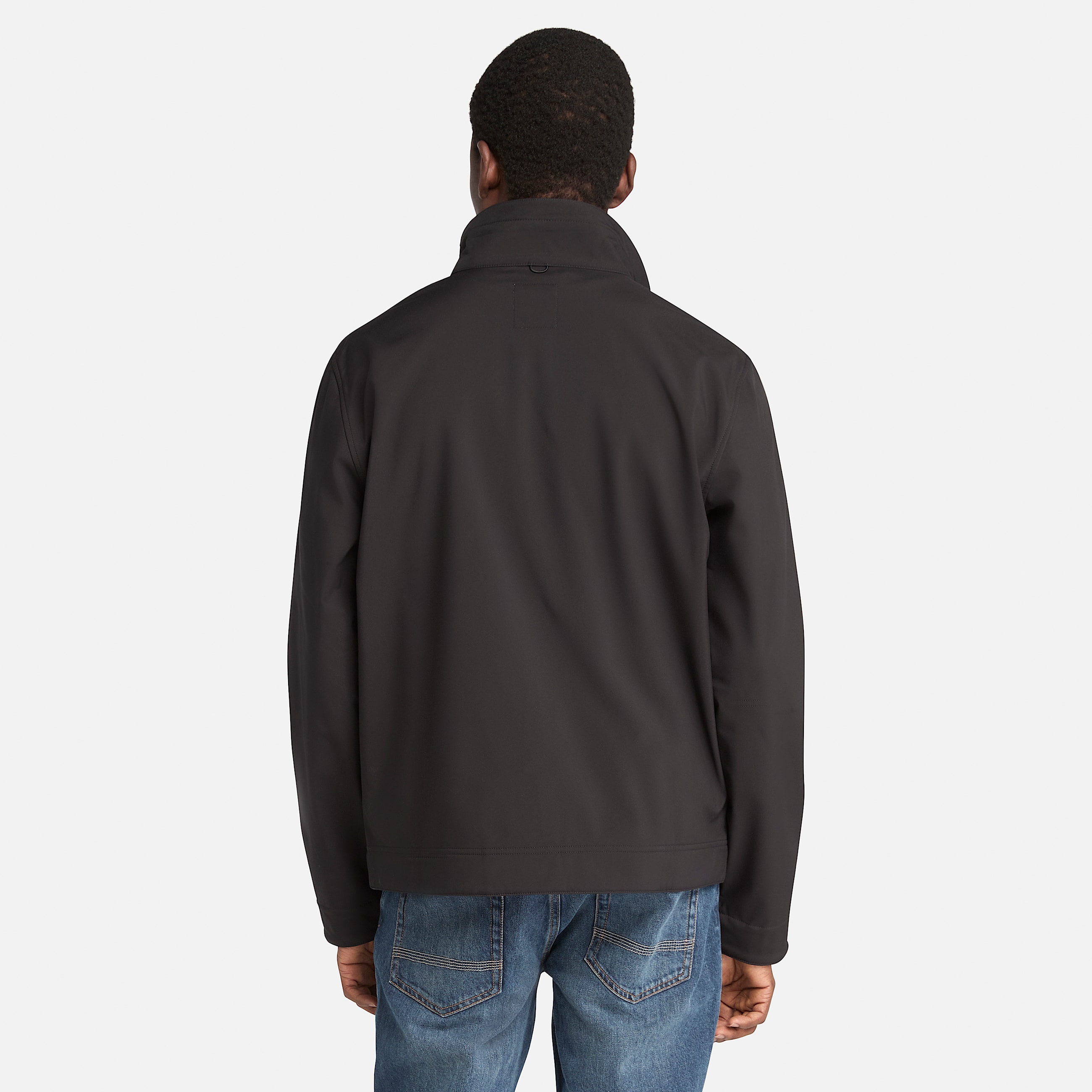 Mens Mt Waumbek Windproof FullZip Softshell TBL Black ALT9