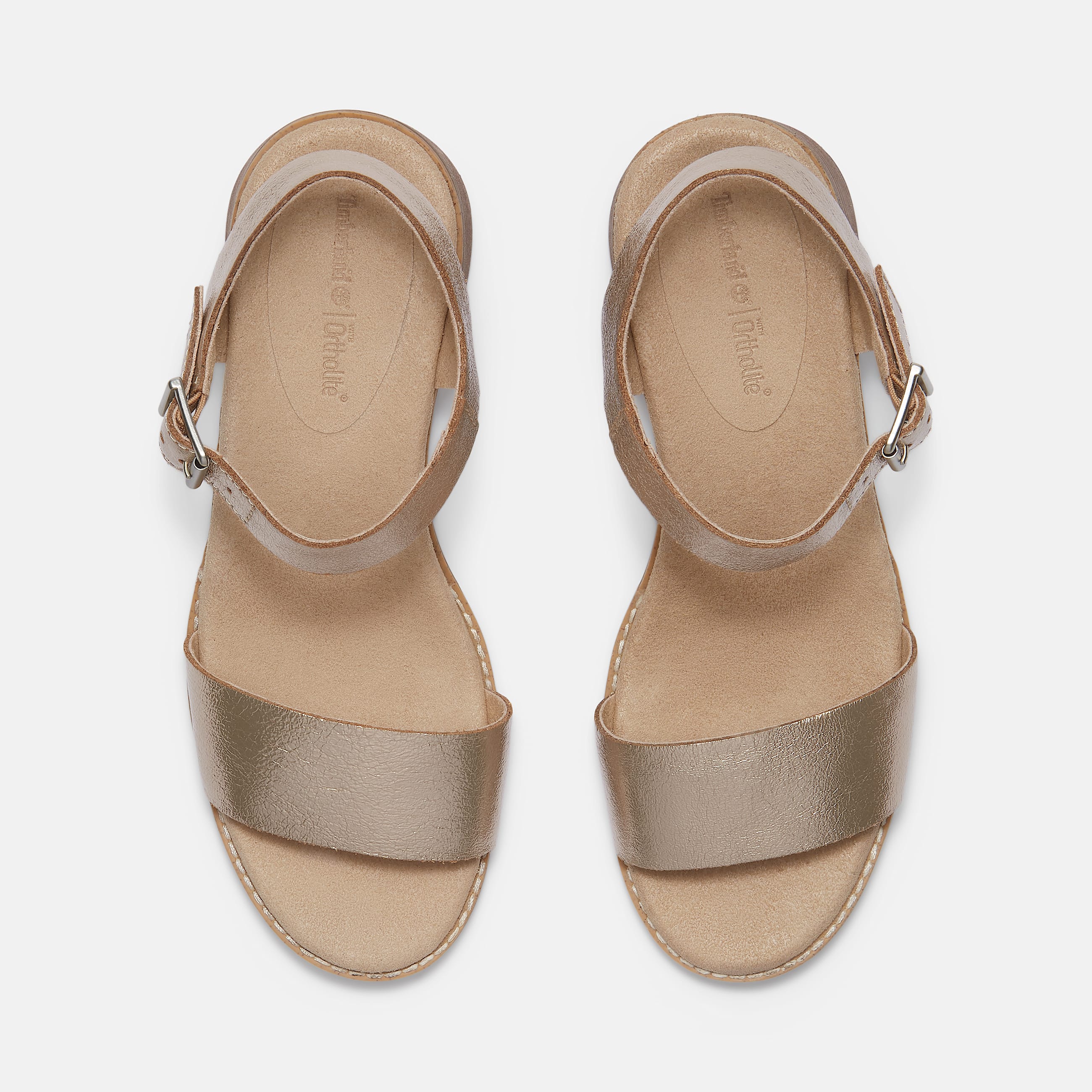 Womens Laguna Shore Backstrap Sandal TBL Gold Metallic ALT2