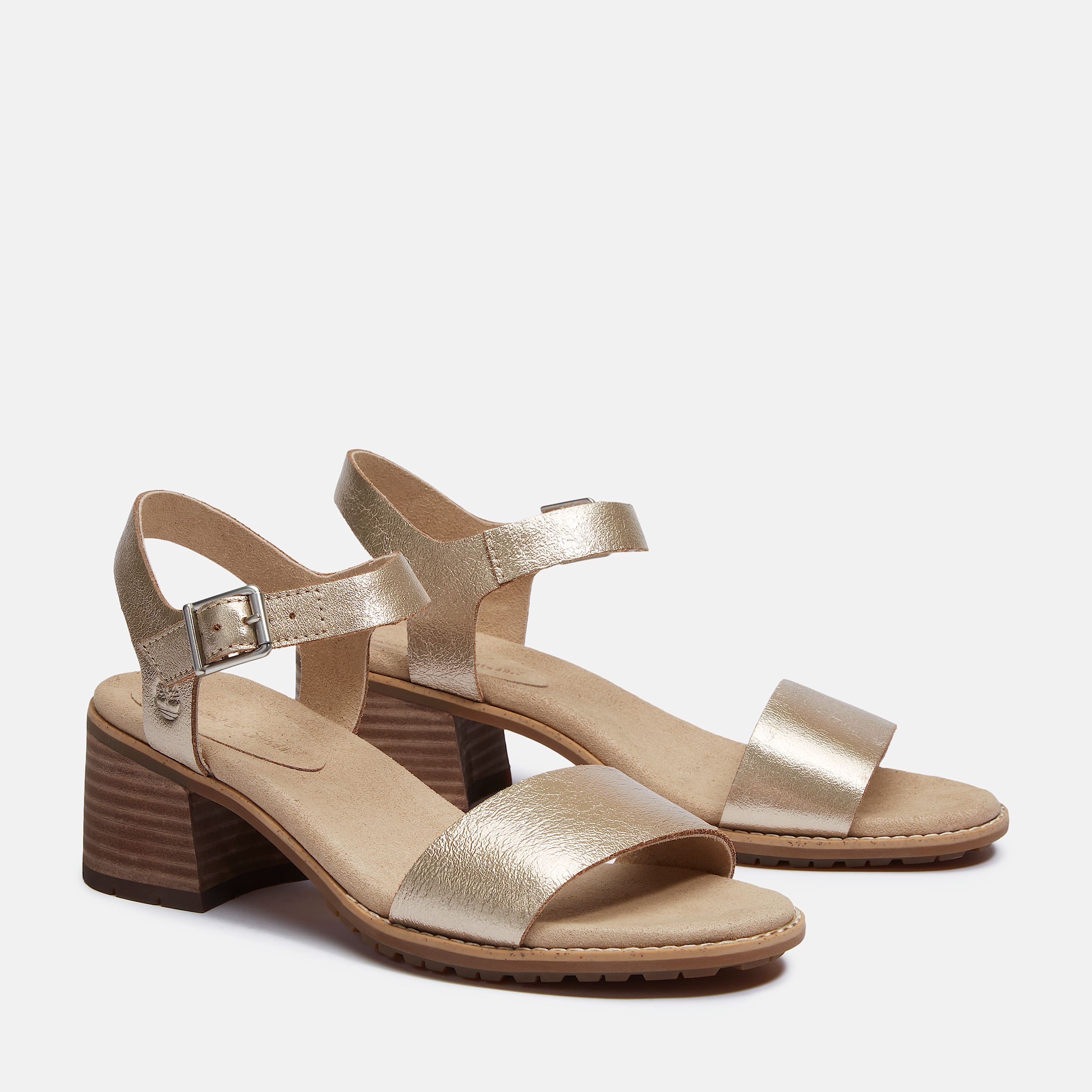 Womens Laguna Shore Backstrap Sandal TBL Gold Metallic ALT4