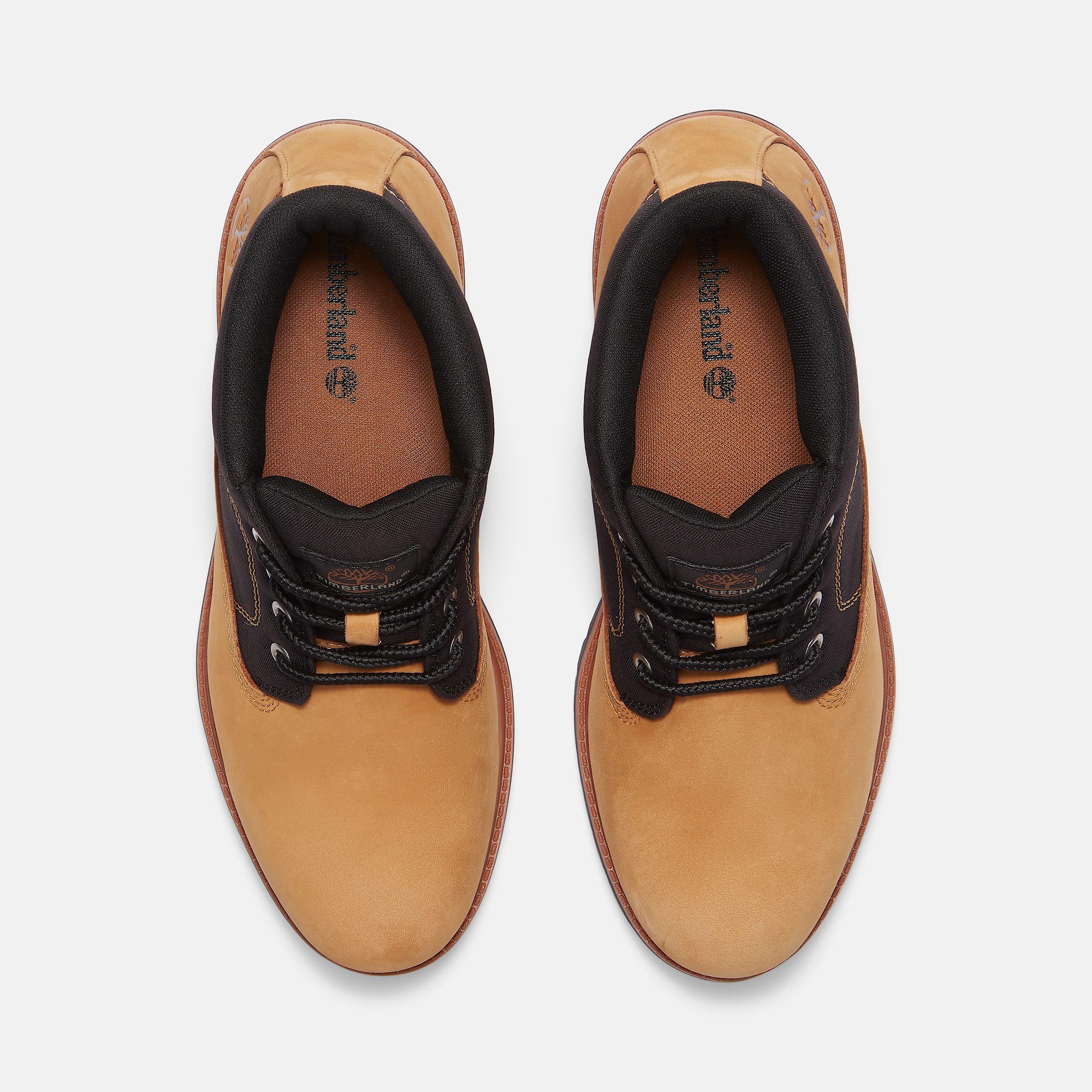 Mens Timberland Premium Mid LaceUp Chukka Boot TBL Wheat Nubuck ALT2