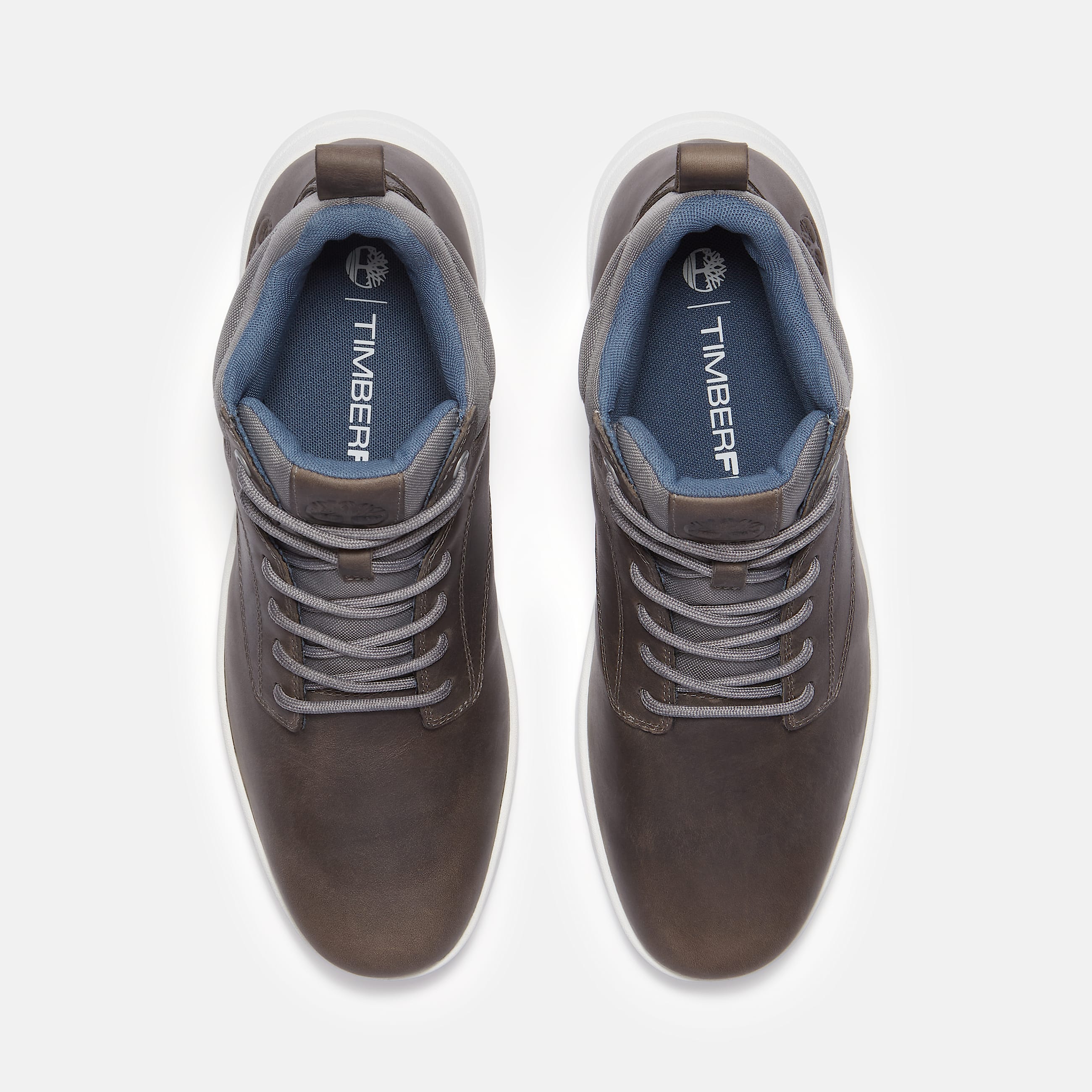 Mens Parker Street Mid LaceUp Sneaker TBL Dark Grey FullGrain ALT2