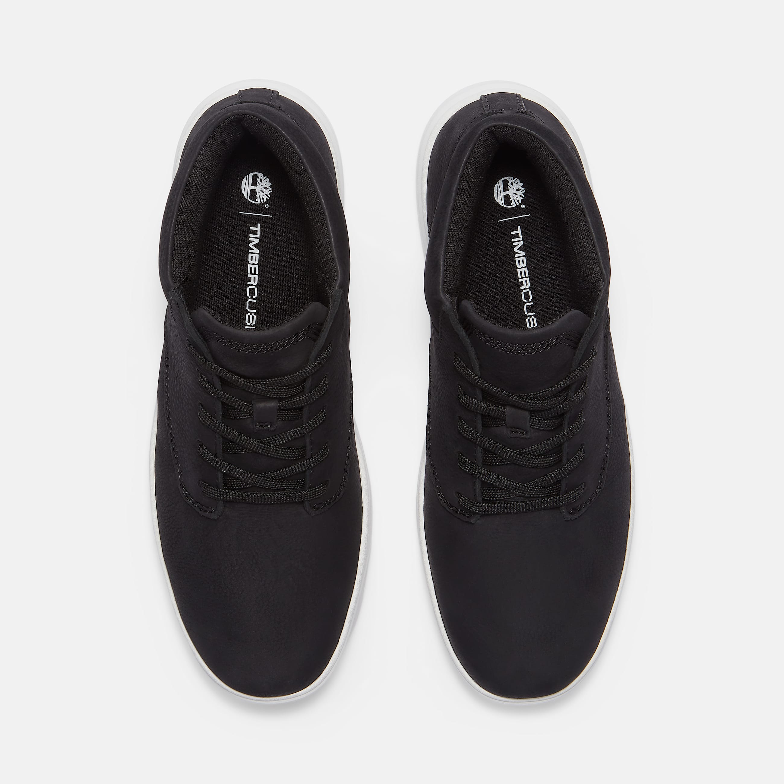 Mens Emerson Street Mid LaceUp Sneaker TBL Black Nubuck ALT2