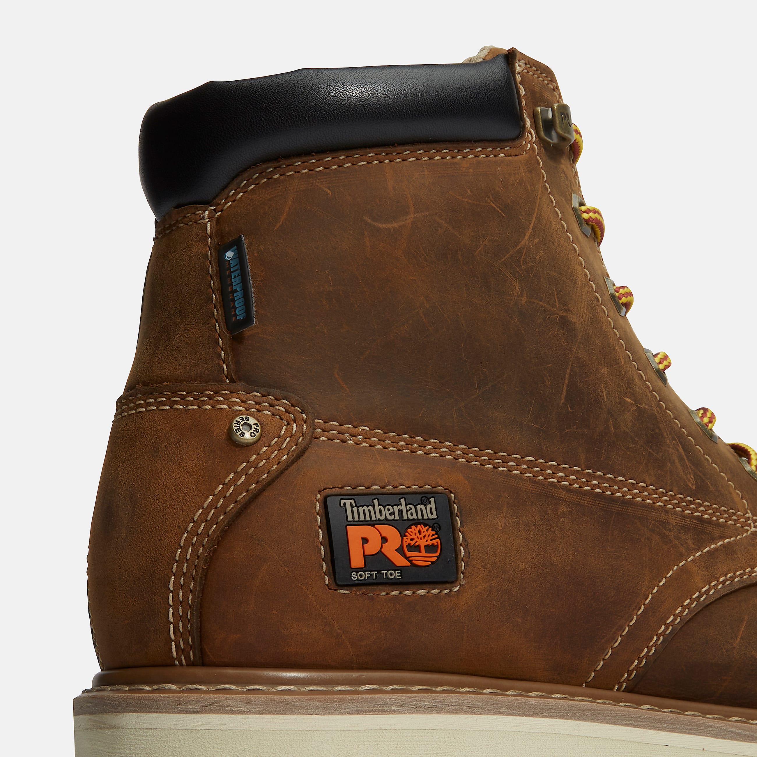 Botas de trabajo para hombre Gridworks 6 Waterproof TBL Marrn dorado ALT7