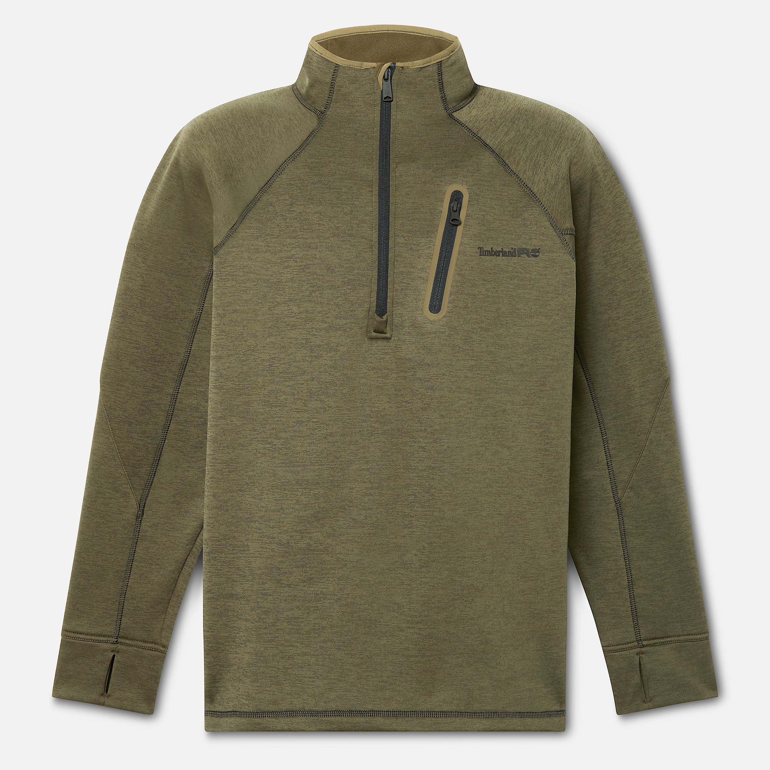 Men's Timberland PRO® Reaxion Quarter-Zip Athletic-Fit Fleece Jacket