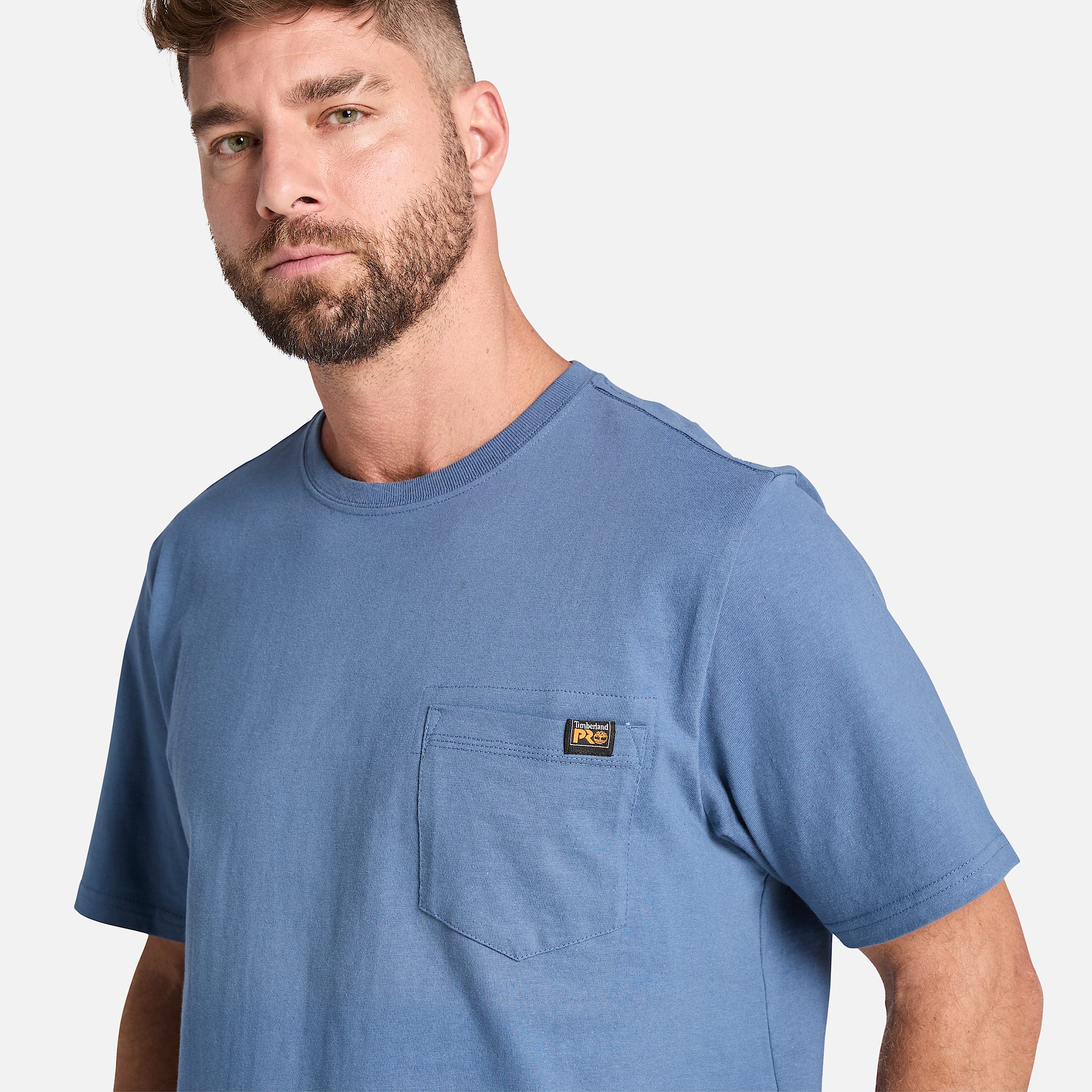 Mens Timberland PRO Core Pocket TShirt TBL Vintage Indigo ALT2