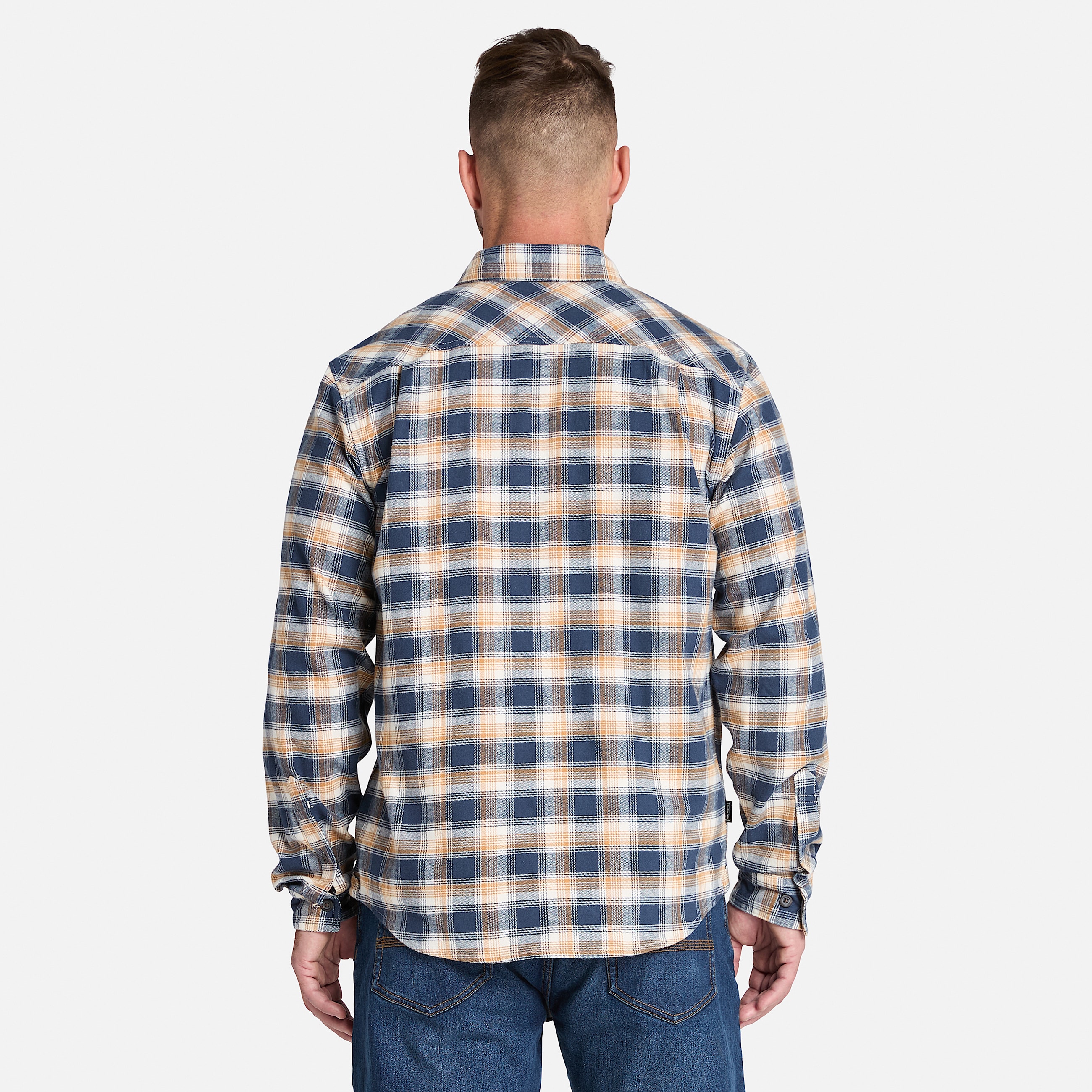 Camisa Woodfort Lightweight Flannel Flex para hombre TBL Trigo teido ALT9