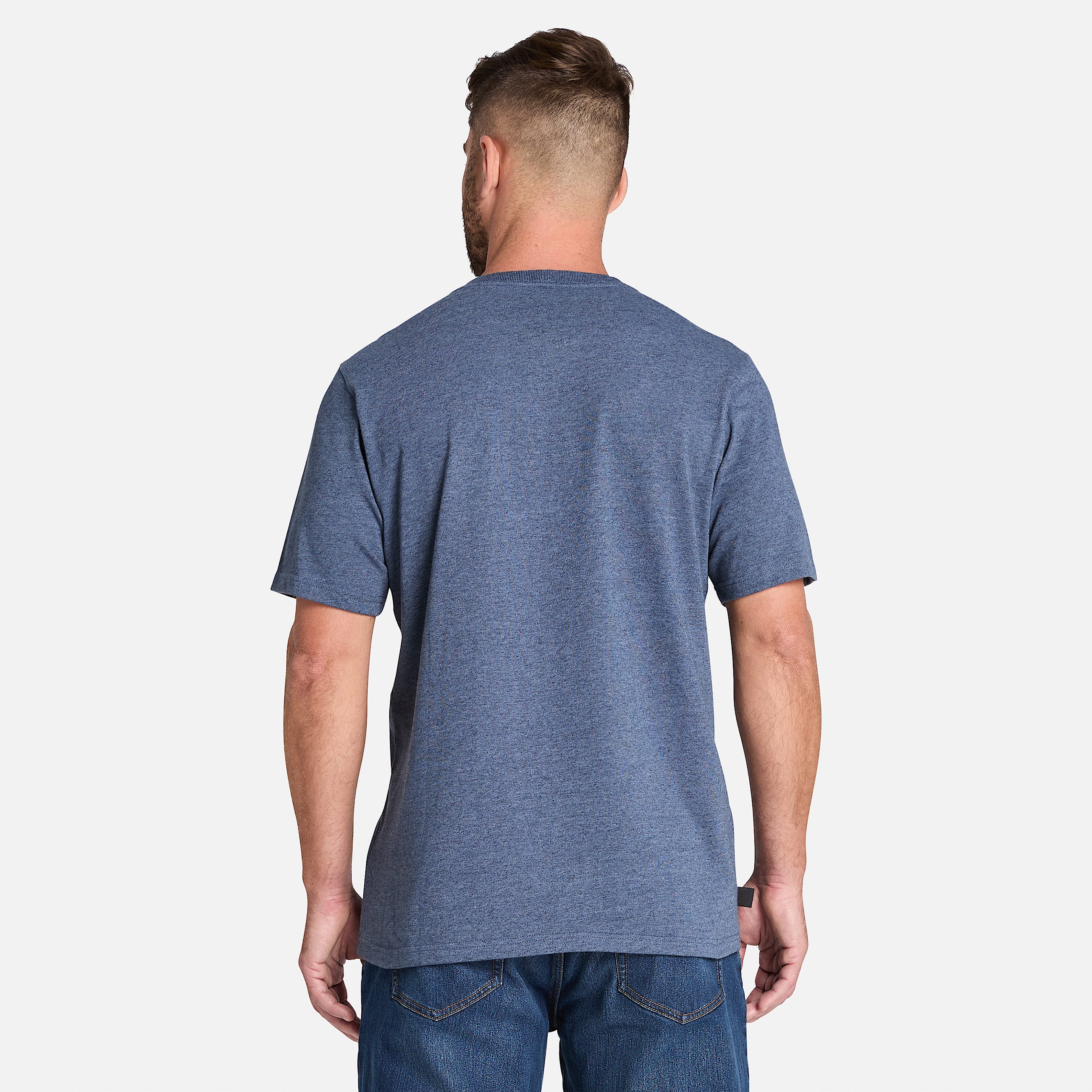 Mens Timberland PRO Core Pocket TShirt TBL Black Iris Heather ALT9