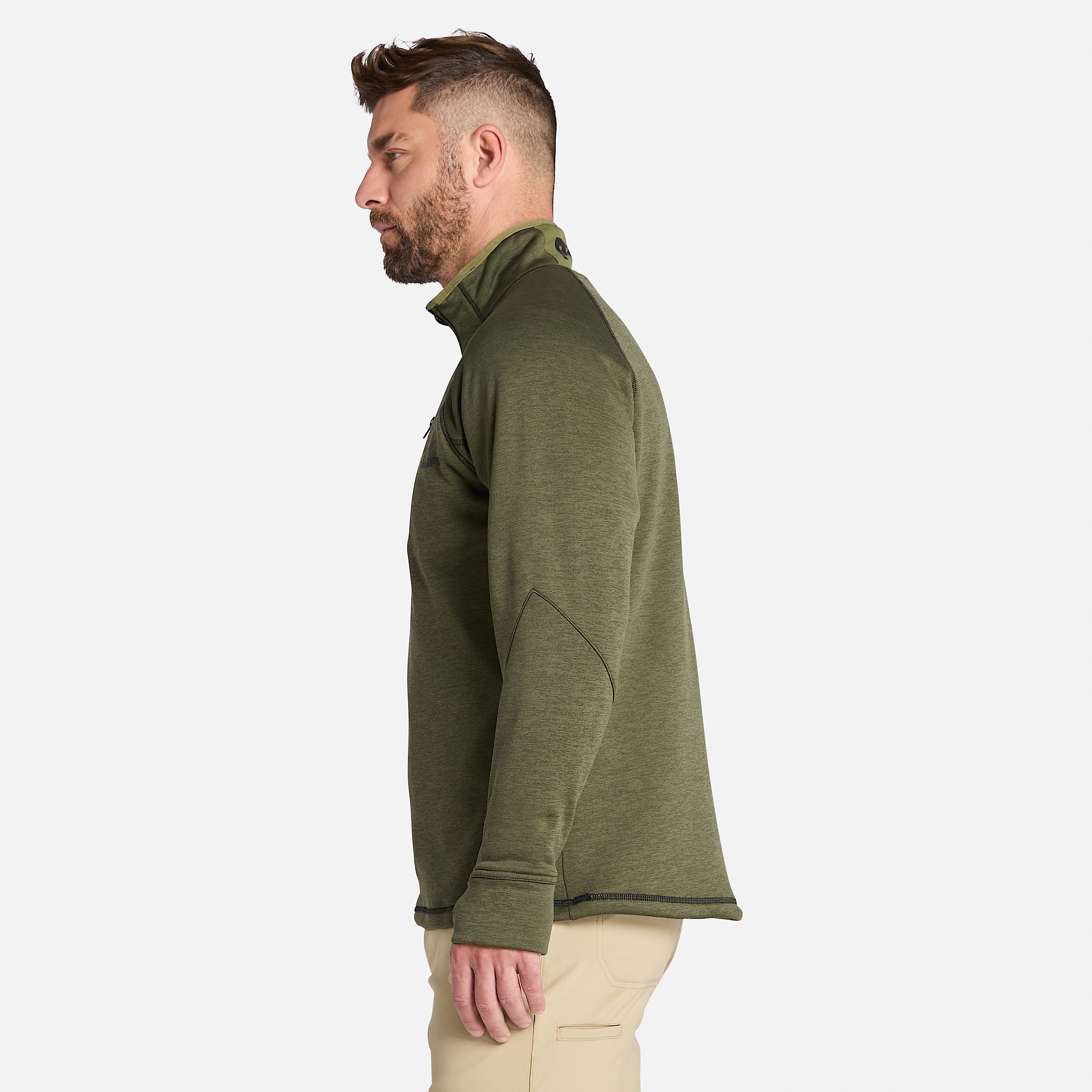 Men's Timberland PRO® Reaxion Quarter-Zip Athletic-Fit Fleece Jacket