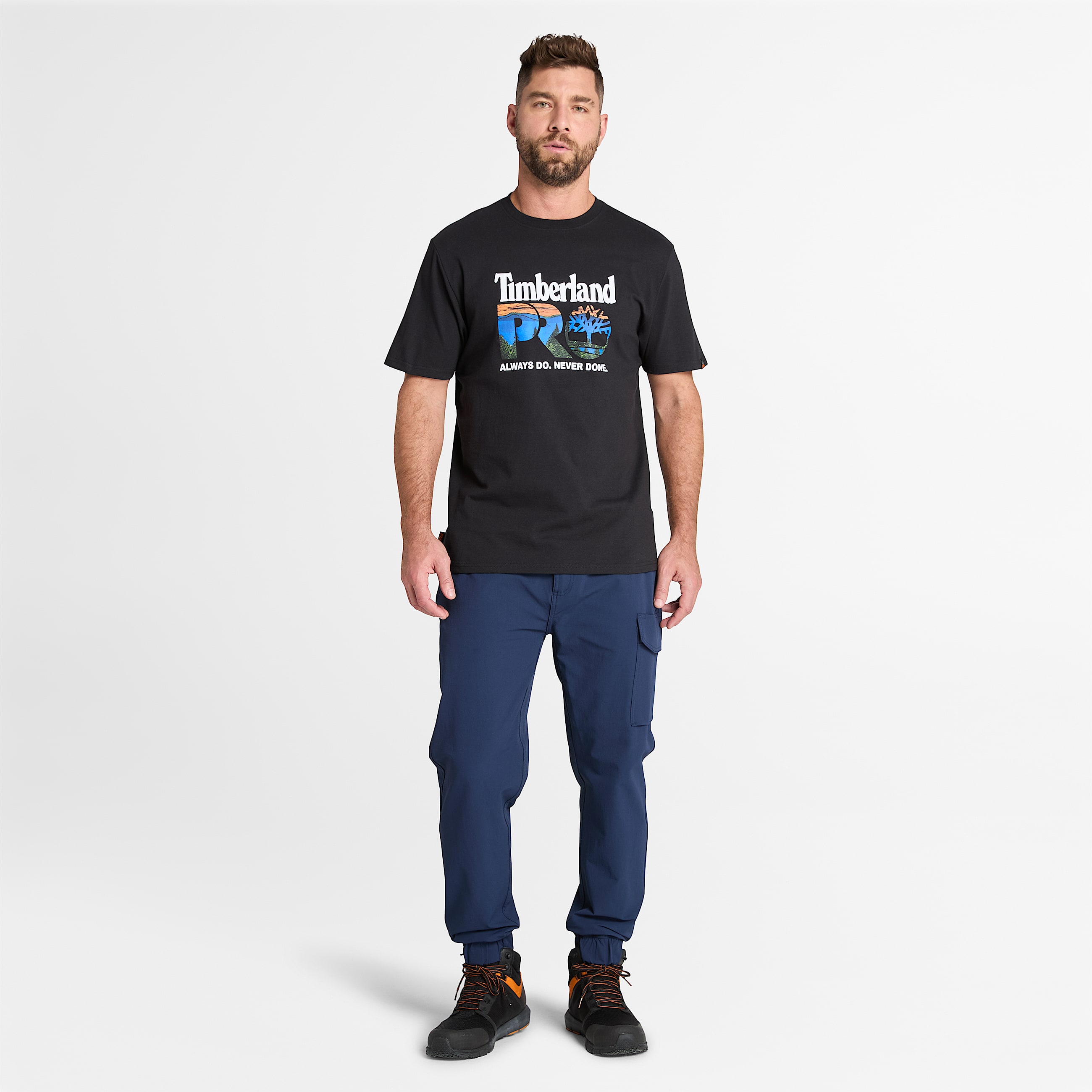 Mens Timberland PRO Morphix Jogger Utility Pant TBL Black Iris ALT1