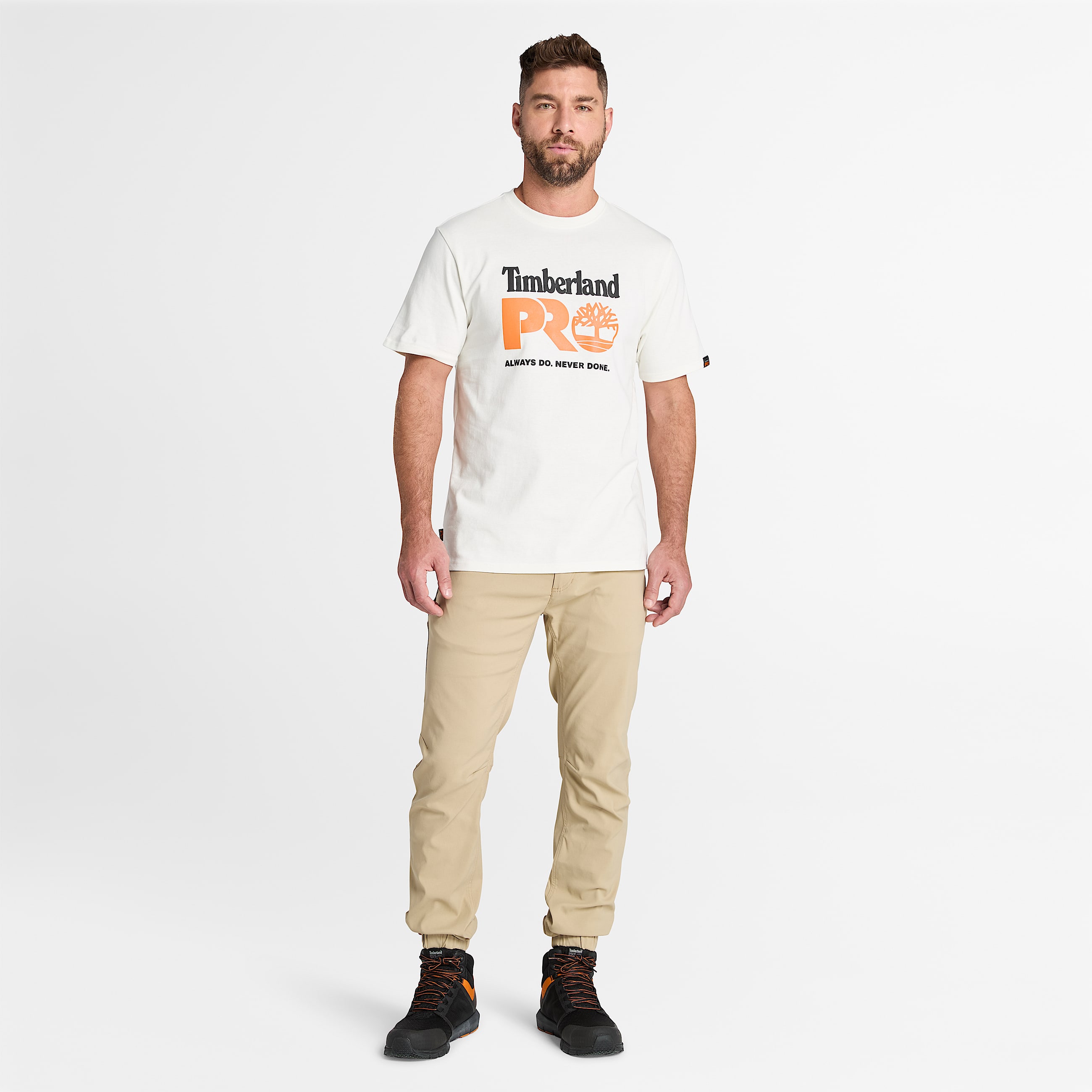 Mens Timberland PRO Tempe Jogger Pants TBL Desert Sand ALT1