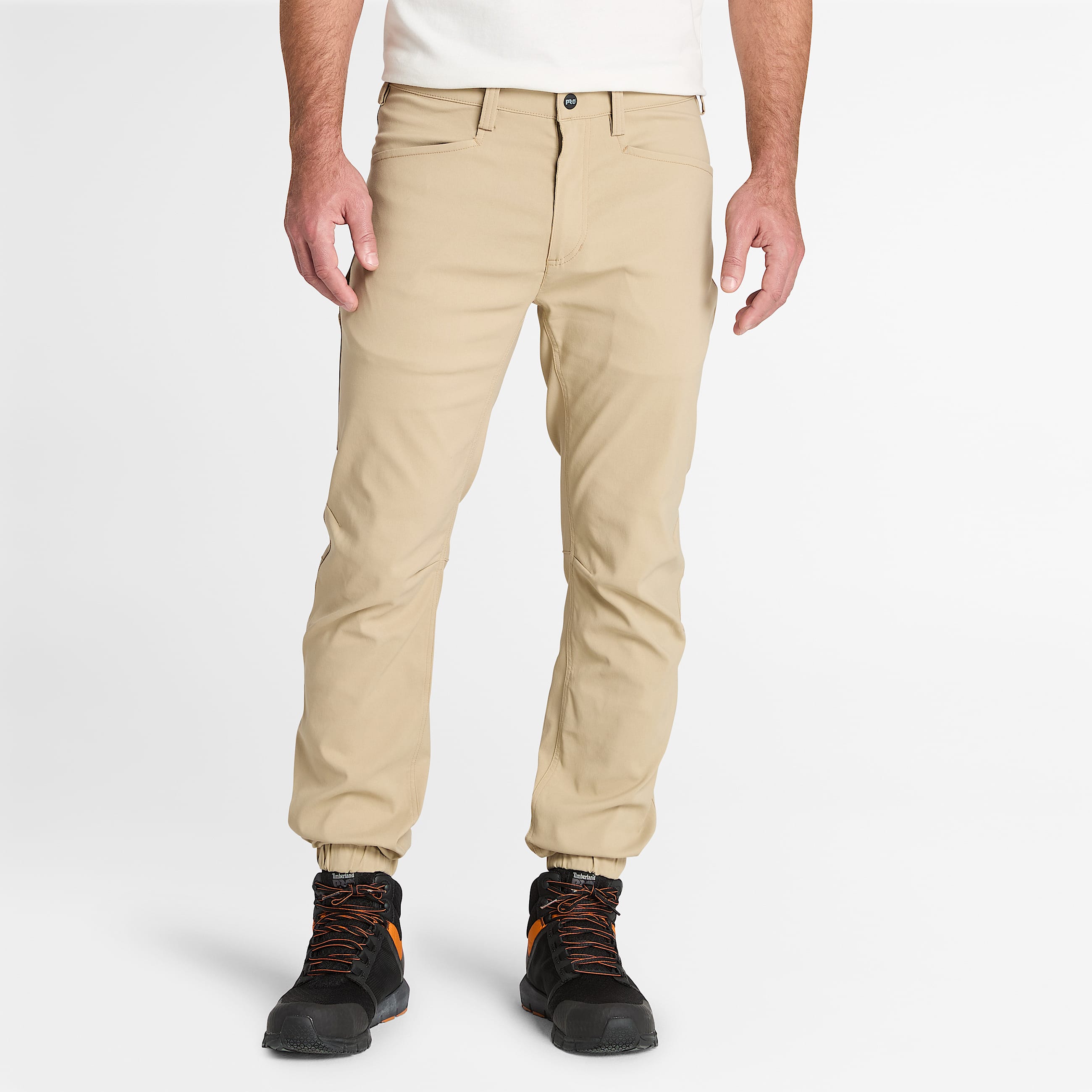 Mens Timberland PRO Tempe Jogger Pants TBL Desert Sand HERO