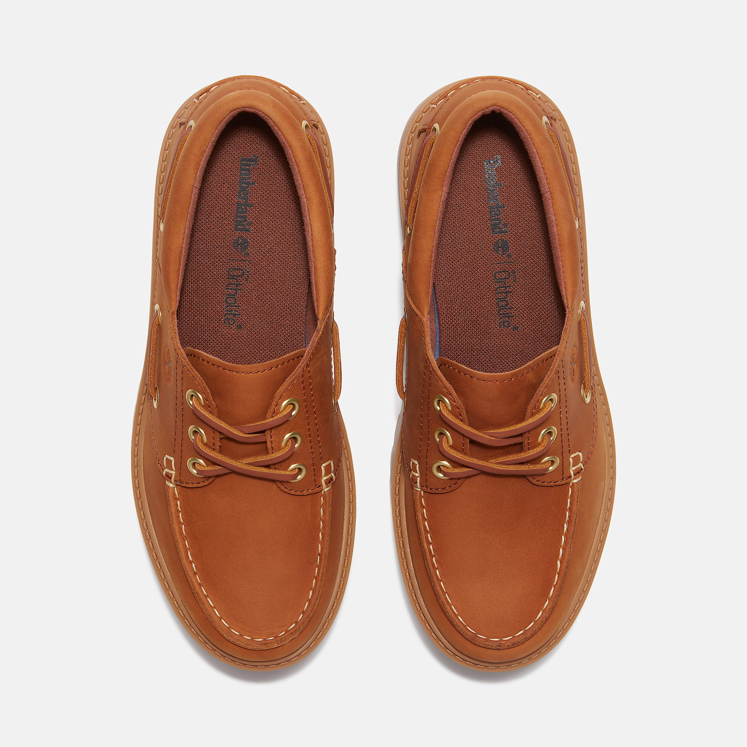 Womens Stone Street Platform Boat Shoe TBL Rust Nubuck ALT2