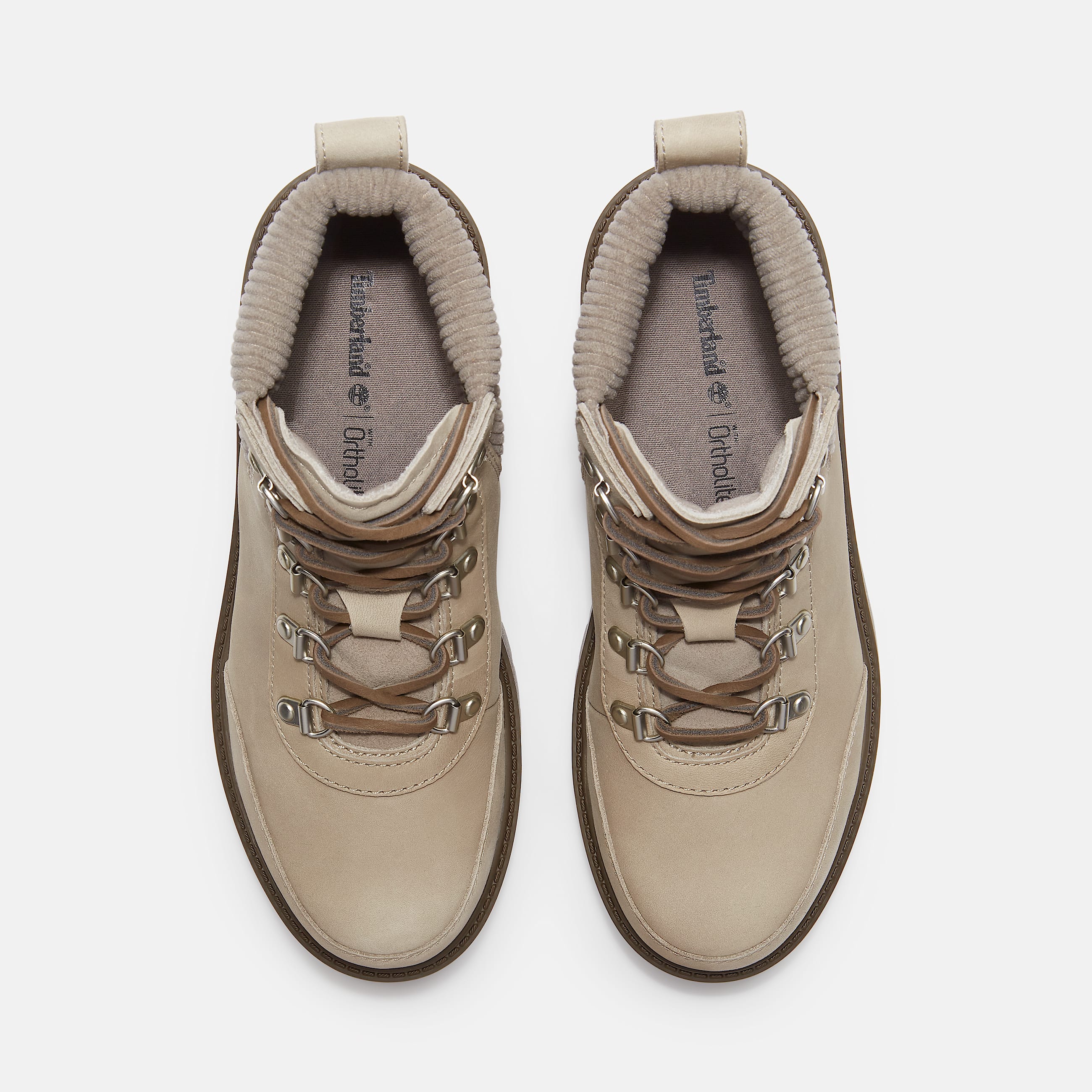 Womens Stone Street Platform Hiker Boot TBL Medium Grey Nubuck ALT2