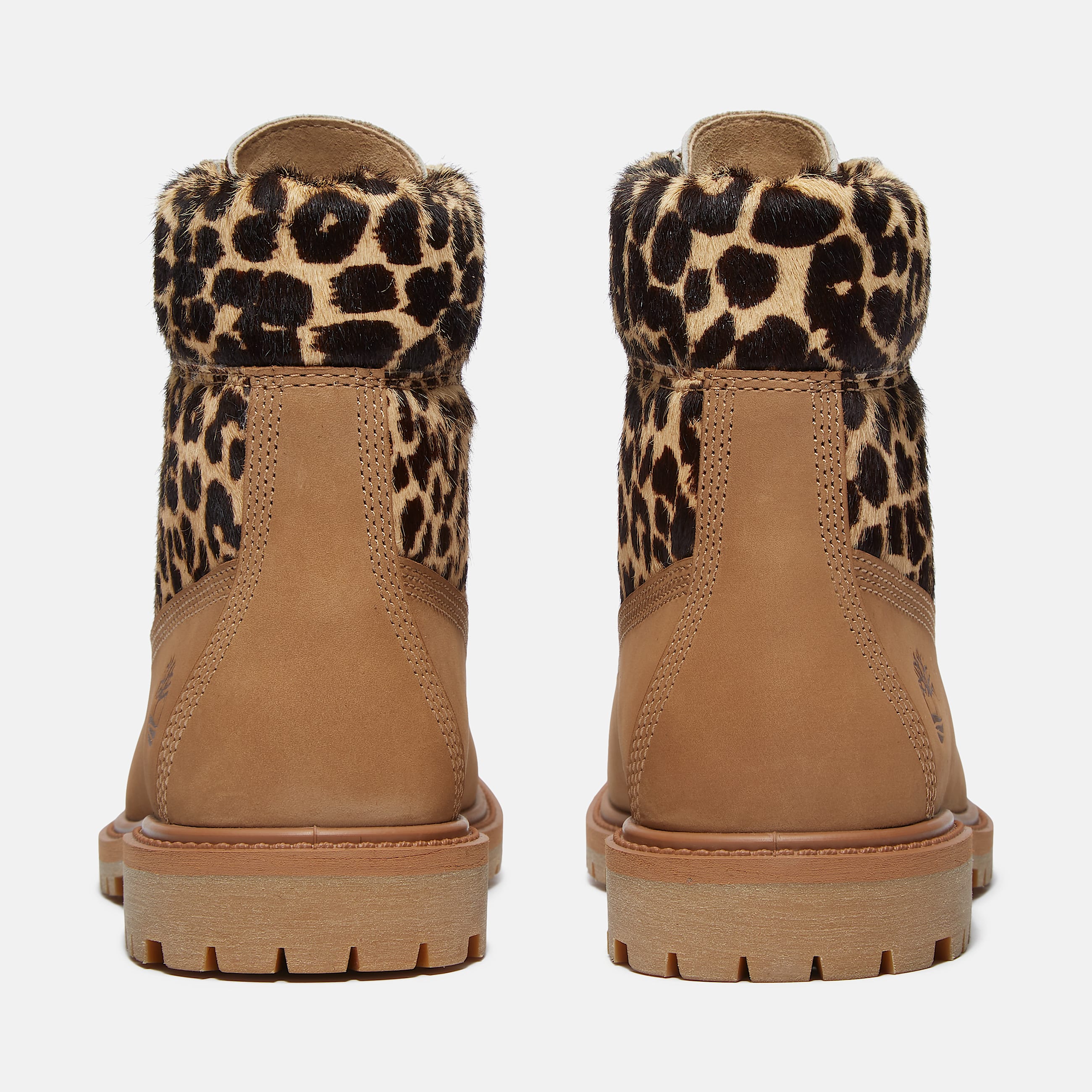 Womens Timberland Premium 6Inch Boot TBL Leopard PrintBeige Nubuck ALT5