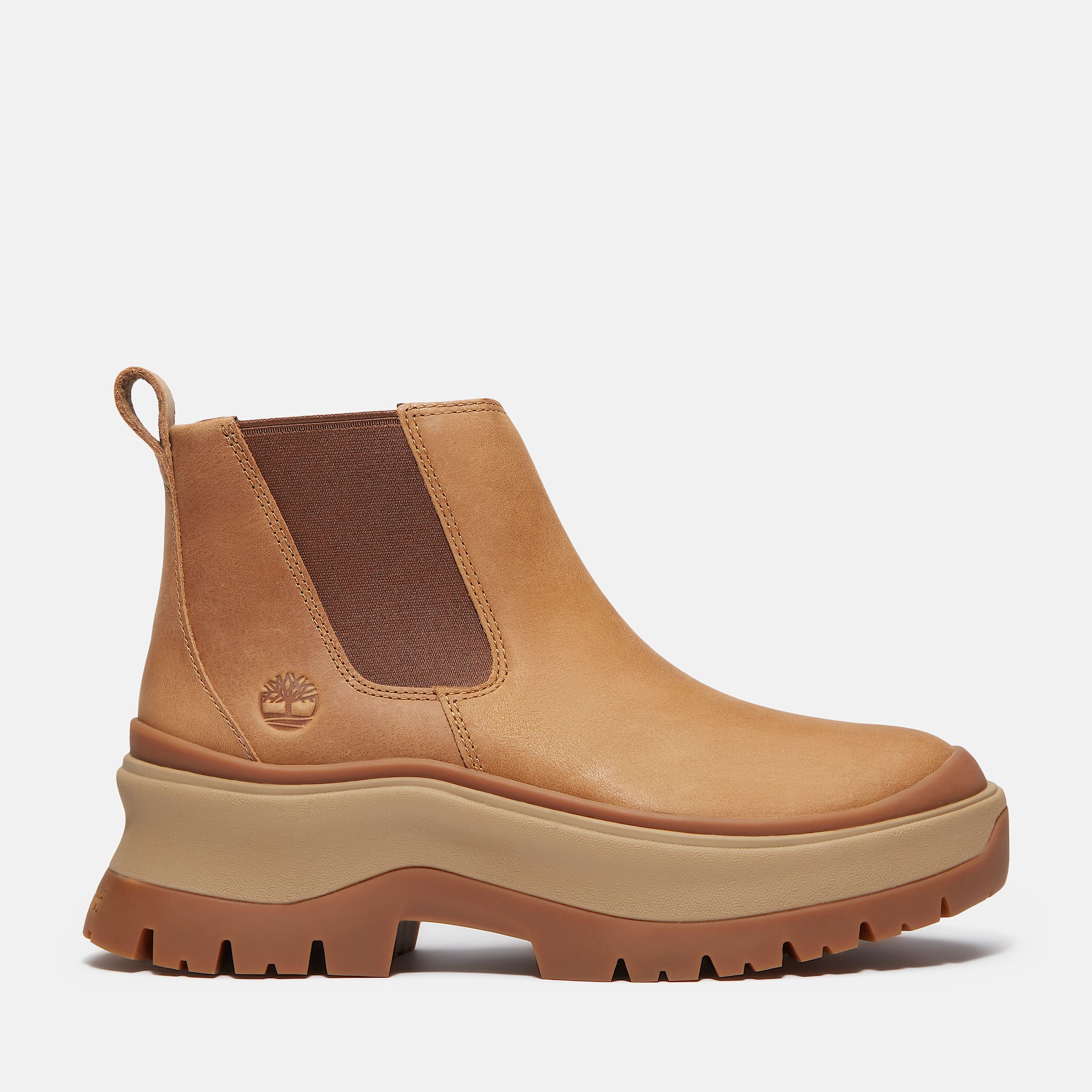 Womens Roxie Lane Chelsea Boot TBL Medium Brown FullGrain HERO