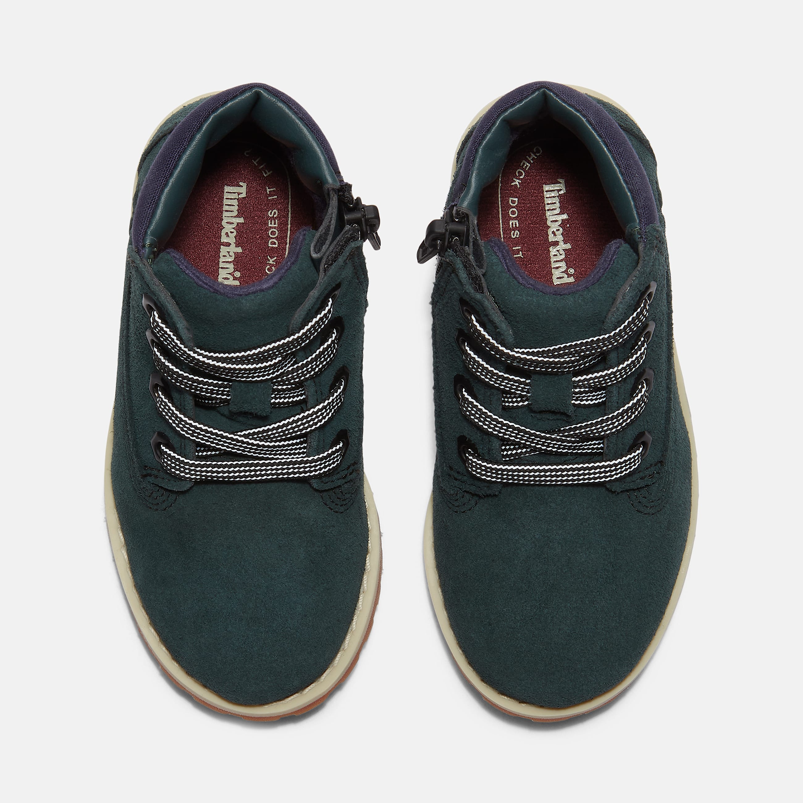 Toddler Pokey Pine Boot TBL Dark Green Suede ALT2