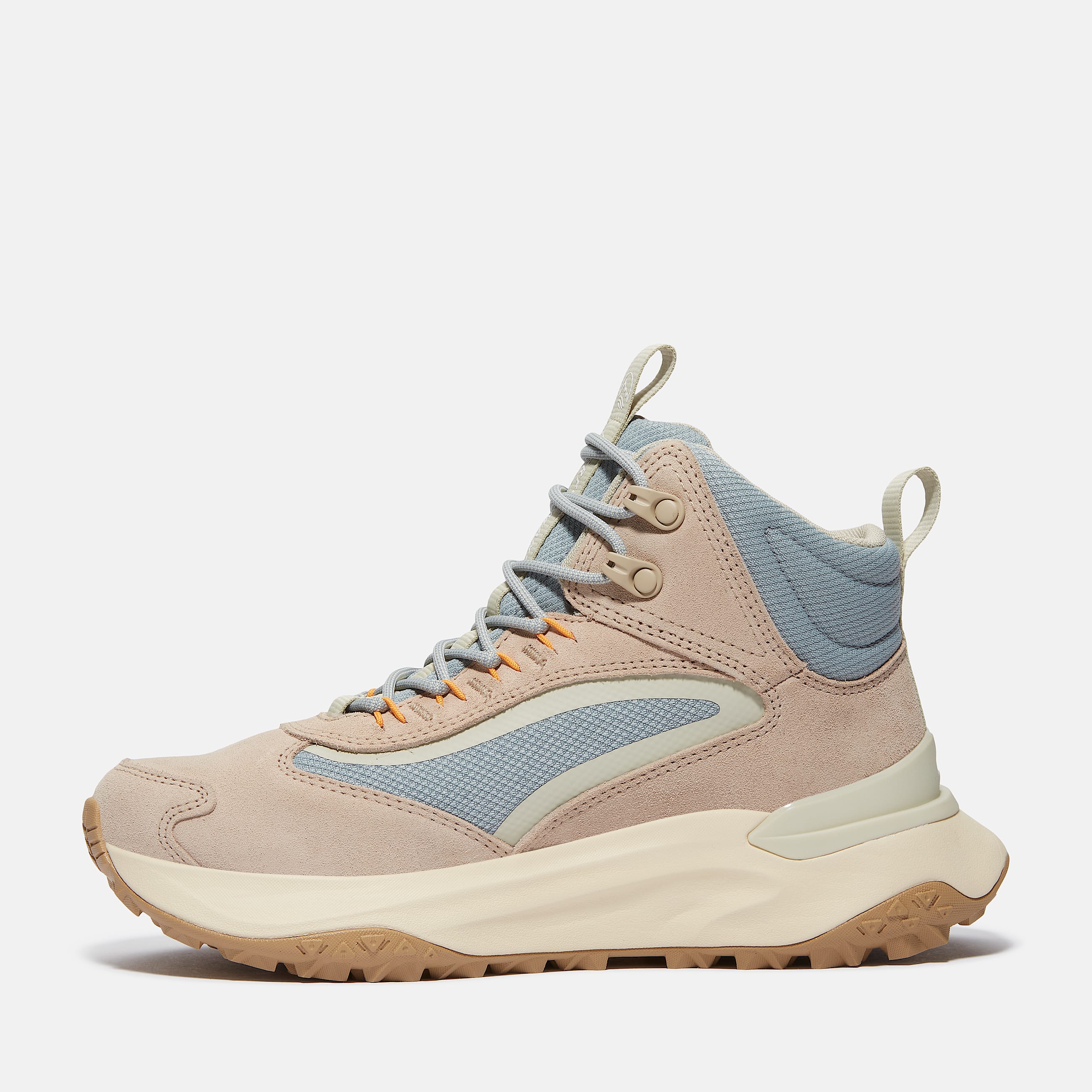 Womens Motion Access Mid Waterproof Sneaker TBL Light Beige Suede ALT6