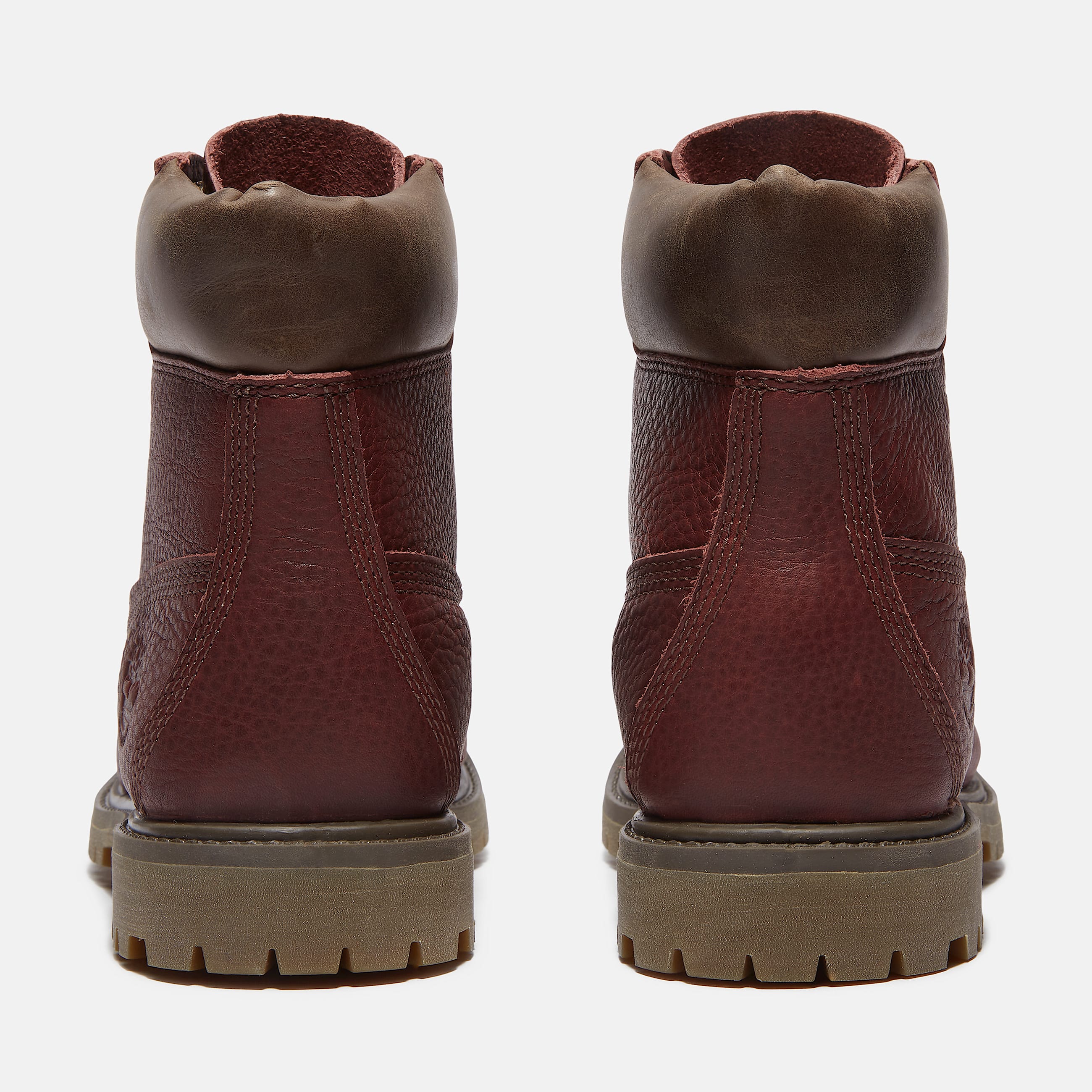 Womens Timberland Premium 6Inch Waterproof Boot TBL Burgundy FullGrainDark Brown ALT5