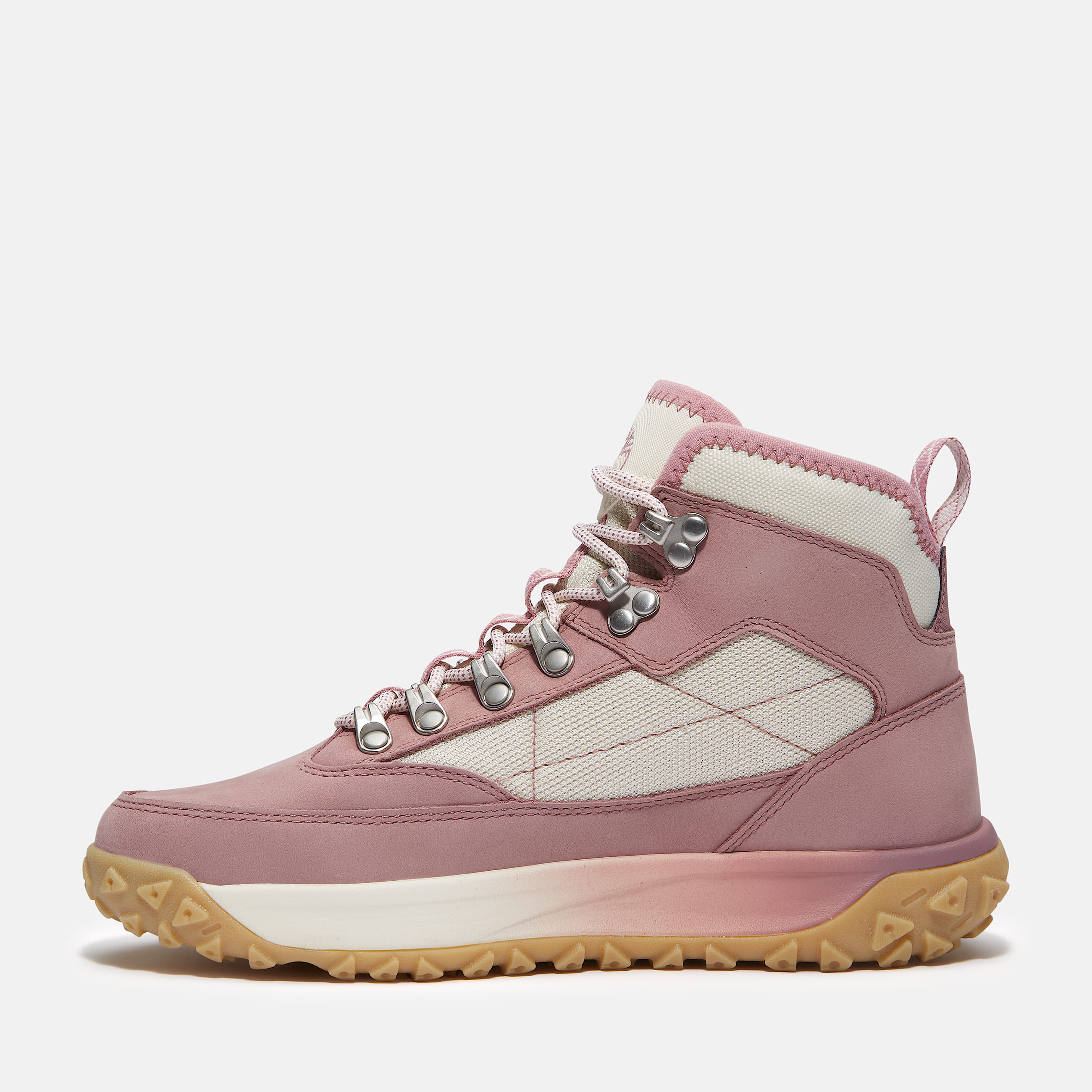 Womens GreenStride Motion 6 Waterproof Sneaker TBL Medium Pink Nubuck ALT6