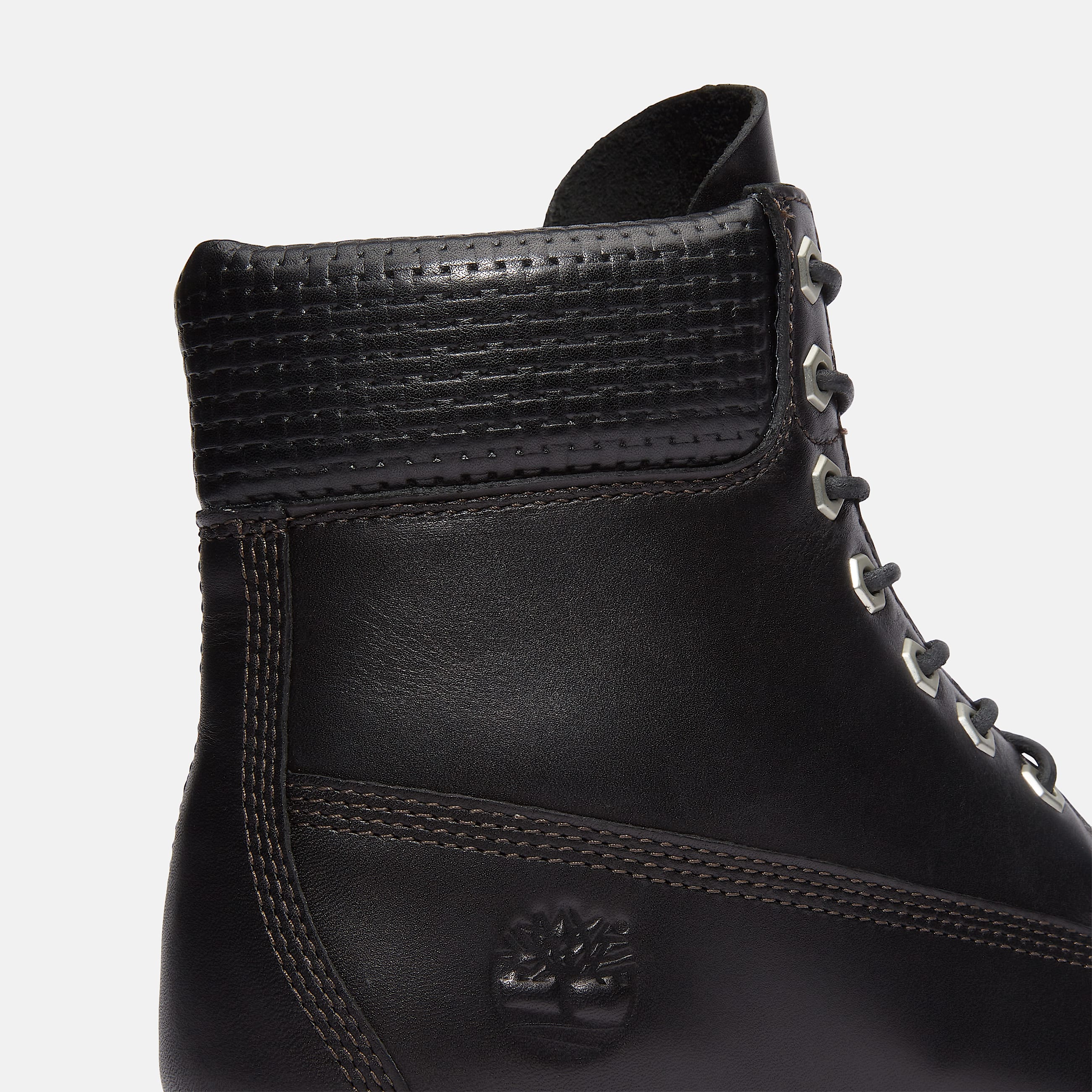 Mens Timberland Premium 6Inch Waterproof Boot TBL Black FullGrainDark Brown ALT7