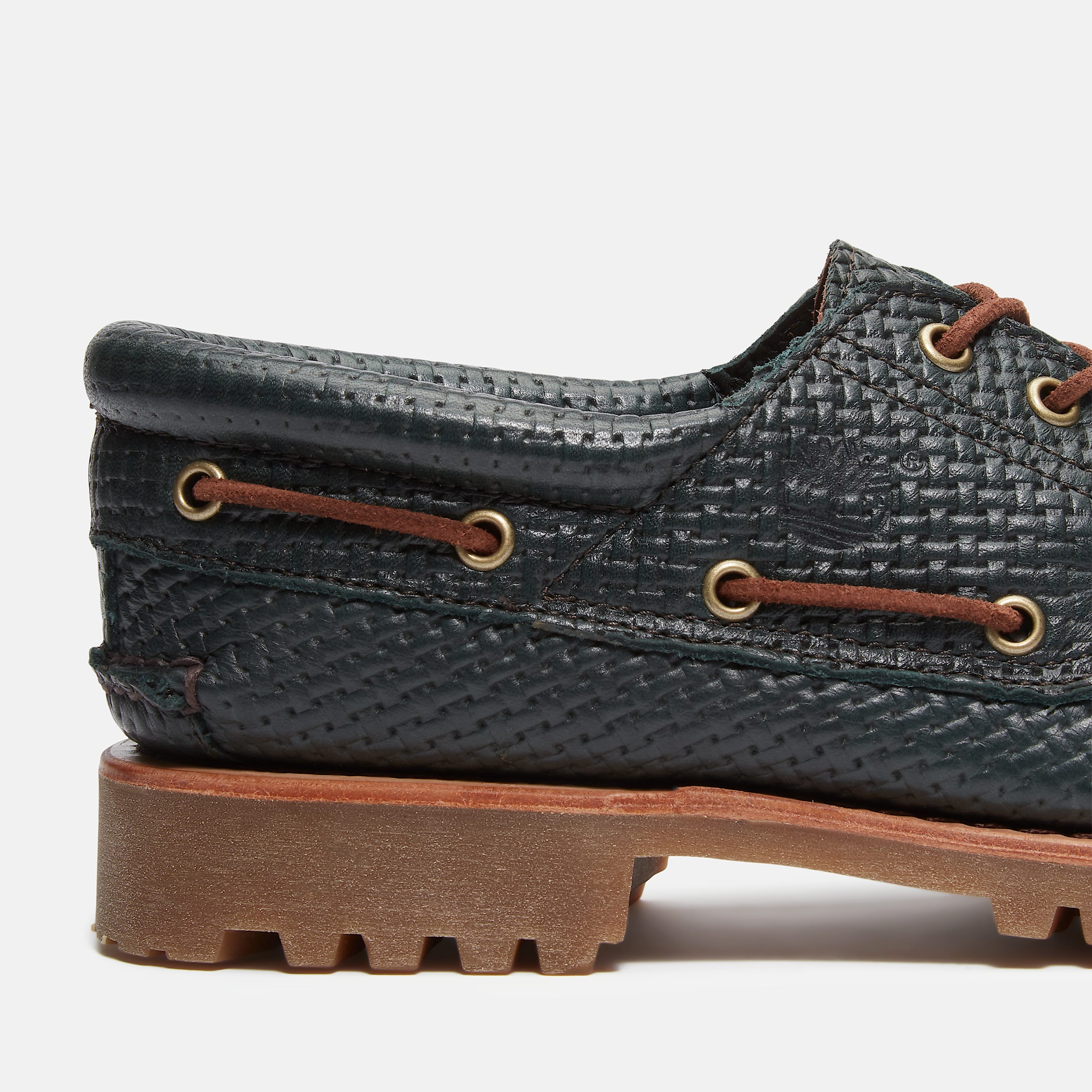 Men's Timberland® Authentic 3-Eye Lug Handsewn Boat Shoe