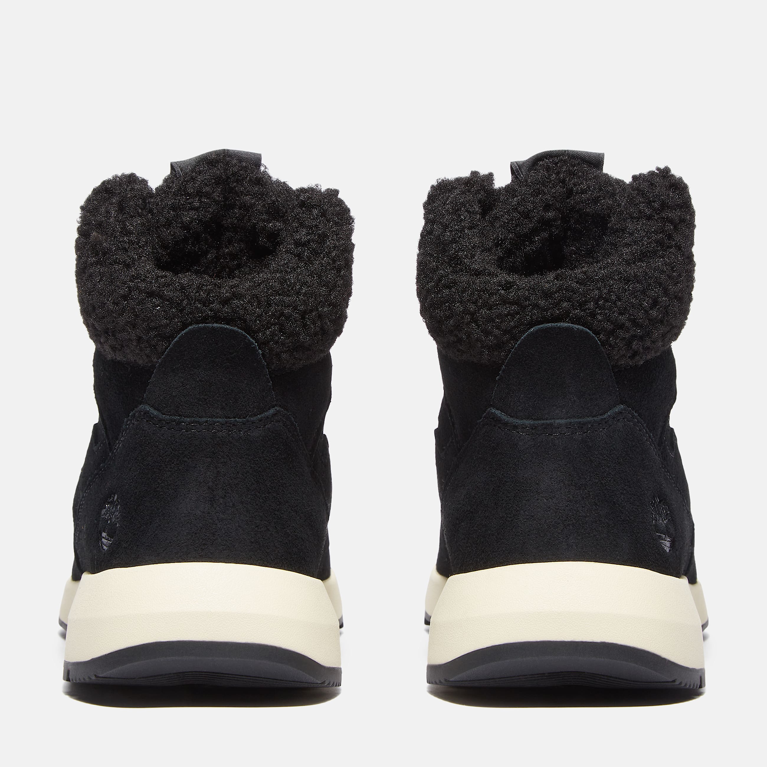 Womens Retro Swift HighTop Sneaker TBL Black Suede ALT5