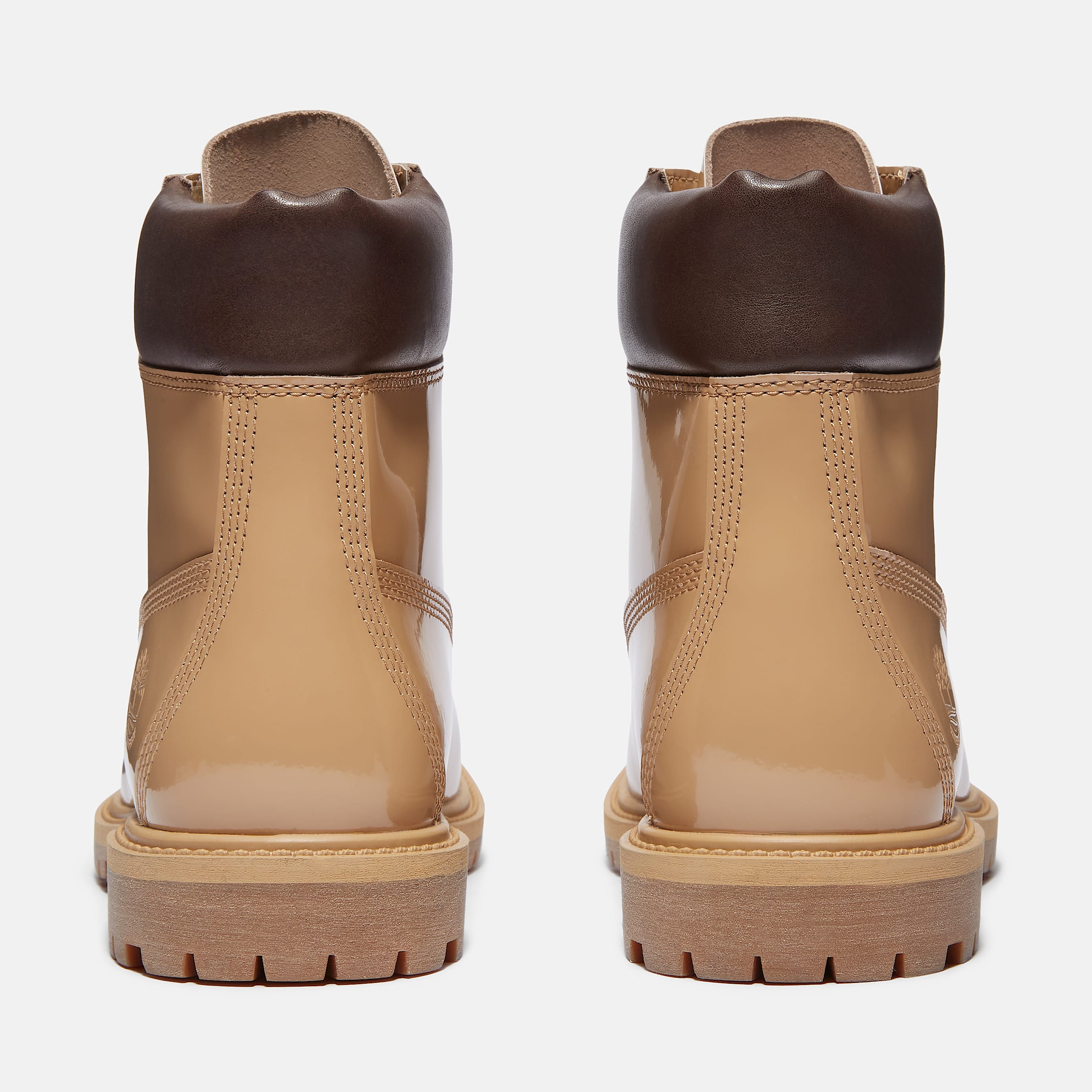 Womens Patent Leather Premium 6Inch Waterproof Boot TBL Wheat Patent Leather ALT5